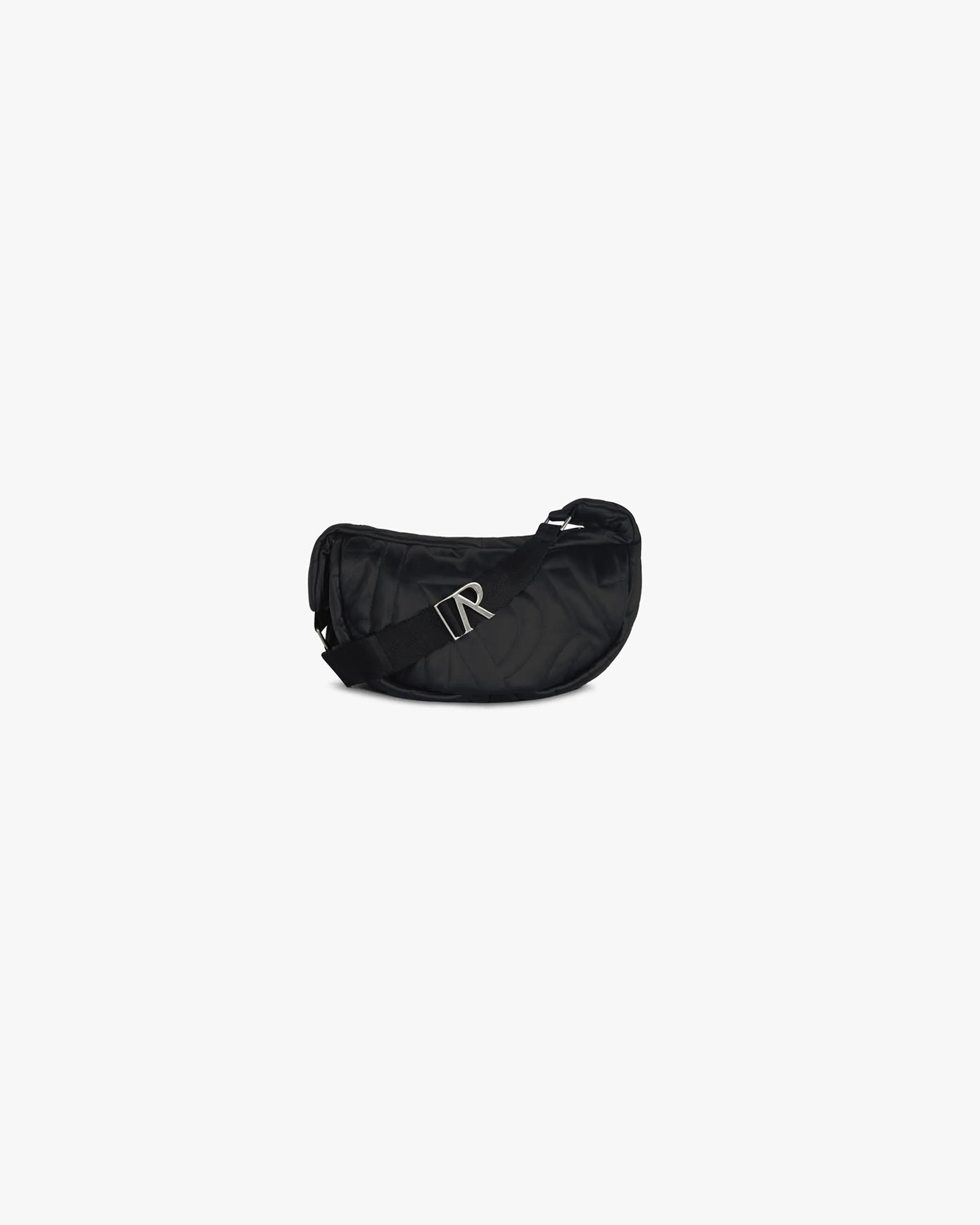 Initial Quilted Leather Sling Bag - Black sold by Represent product image thumbnail 3