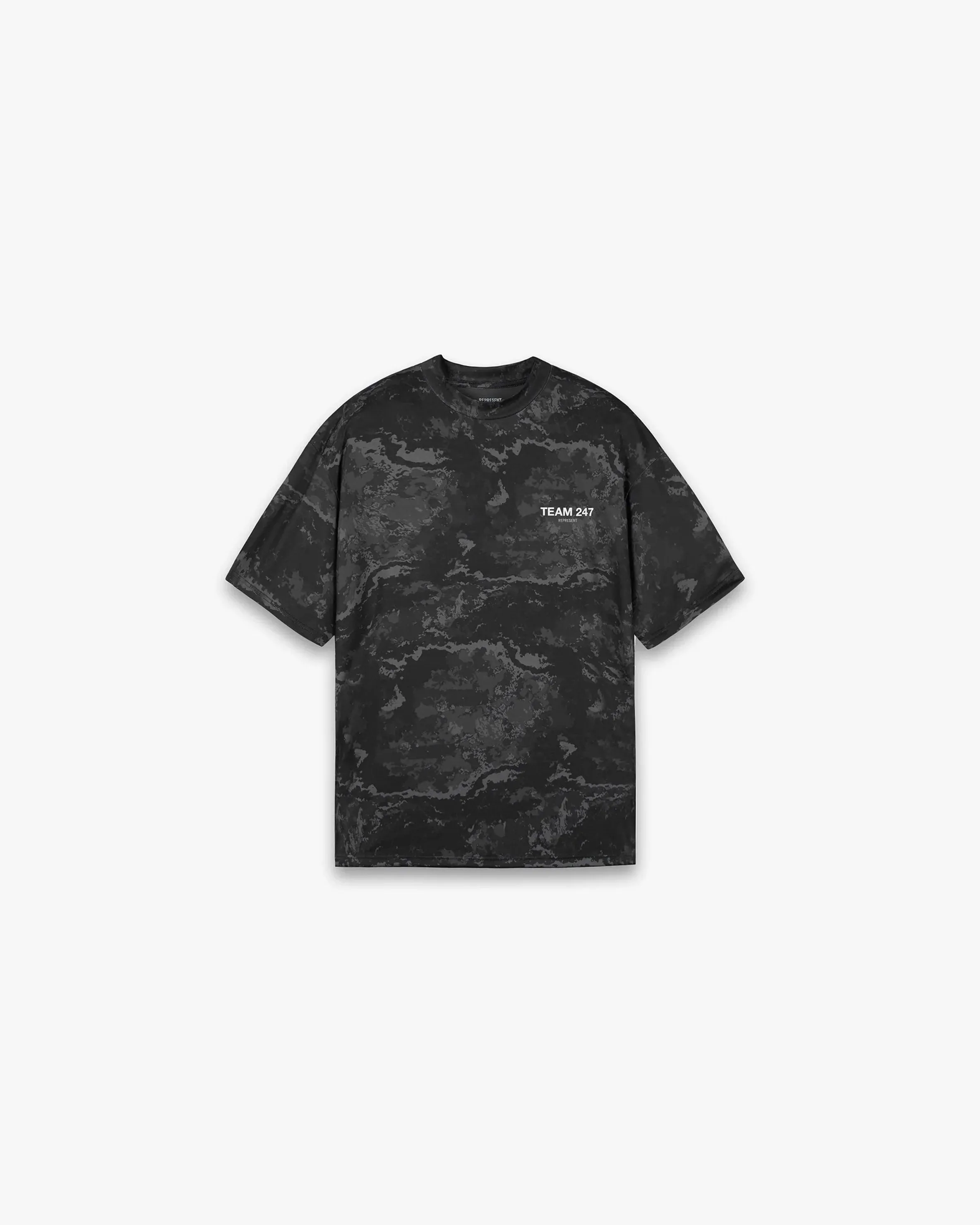 Team 247 Oversized T-Shirt - Black Camo sold by Represent