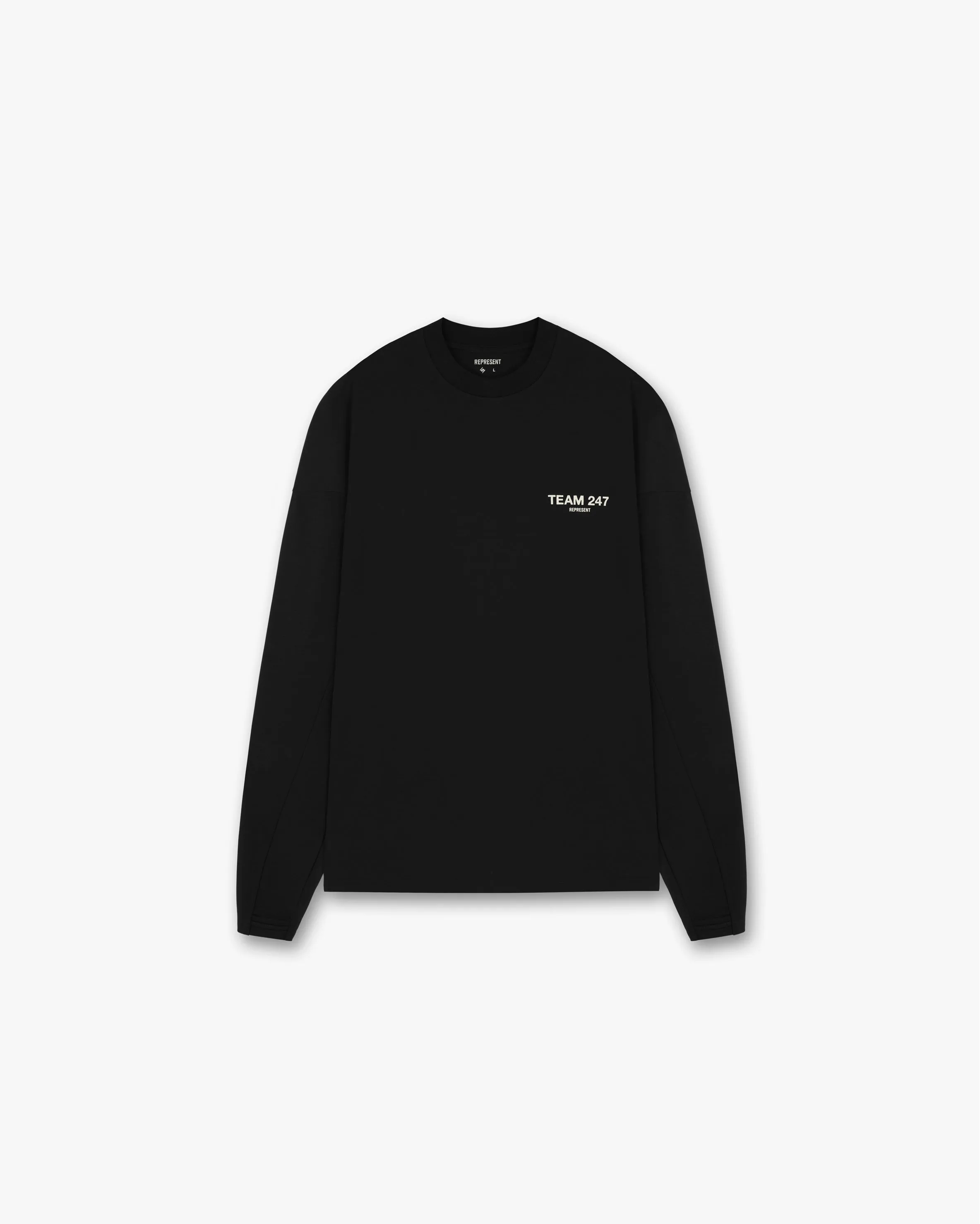 Team 247 Long Sleeve T-Shirt - Black sold by Represent