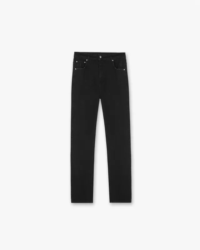 R2 Straight Leg Denim - Black sold by Represent