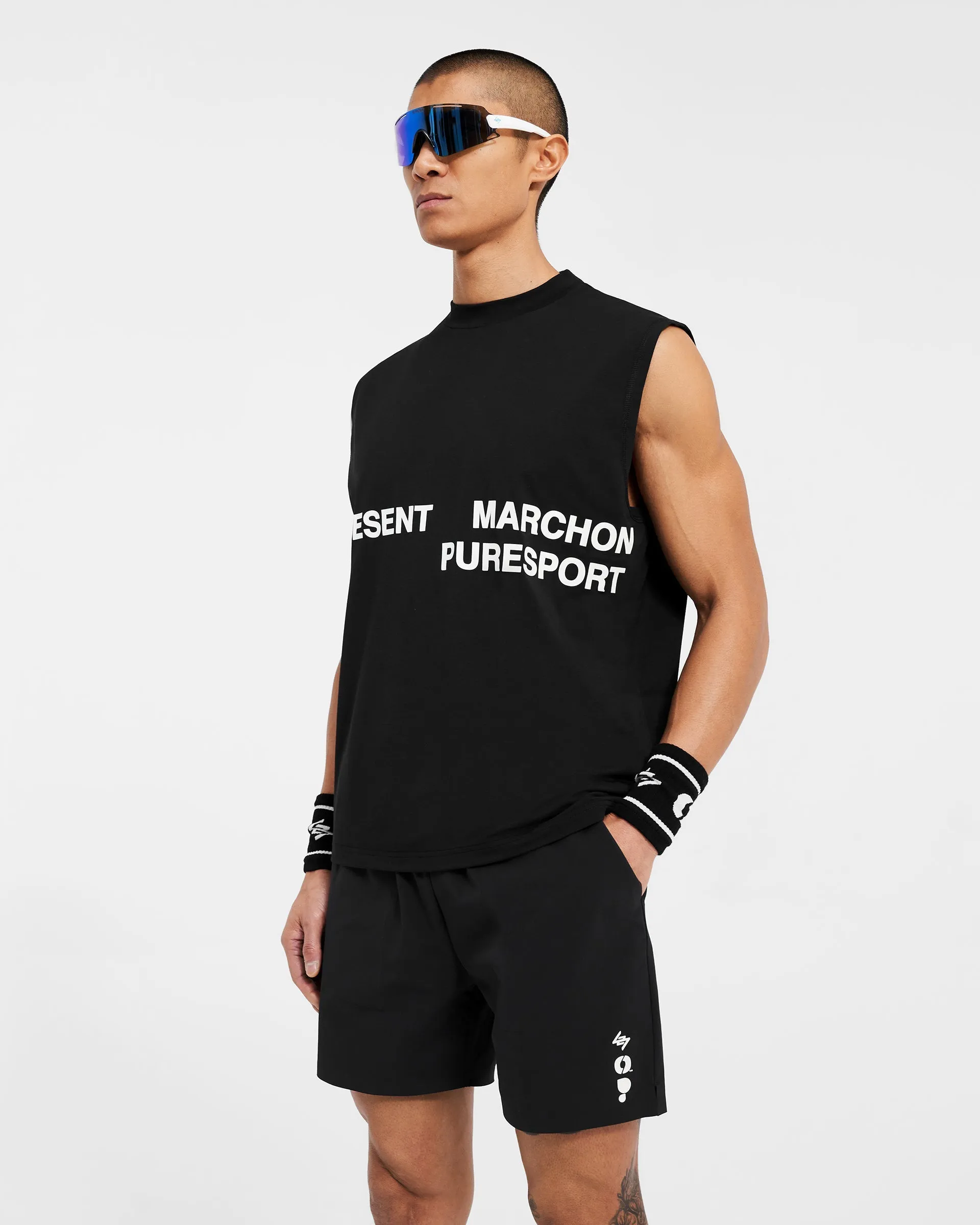 247 Marchon Puresport Tank - Black sold by Represent product image thumbnail 3