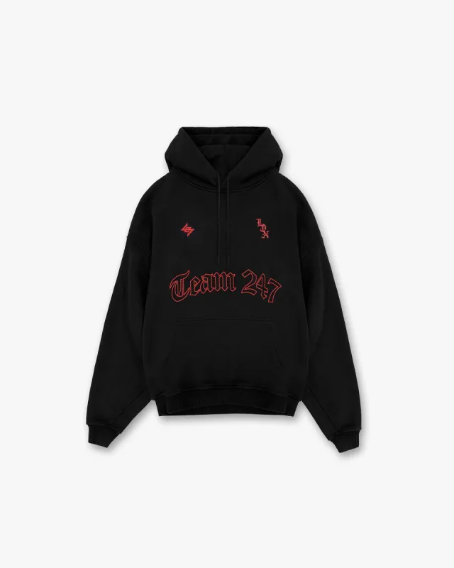 247 London Oversized Hoodie - Black sold by Represent