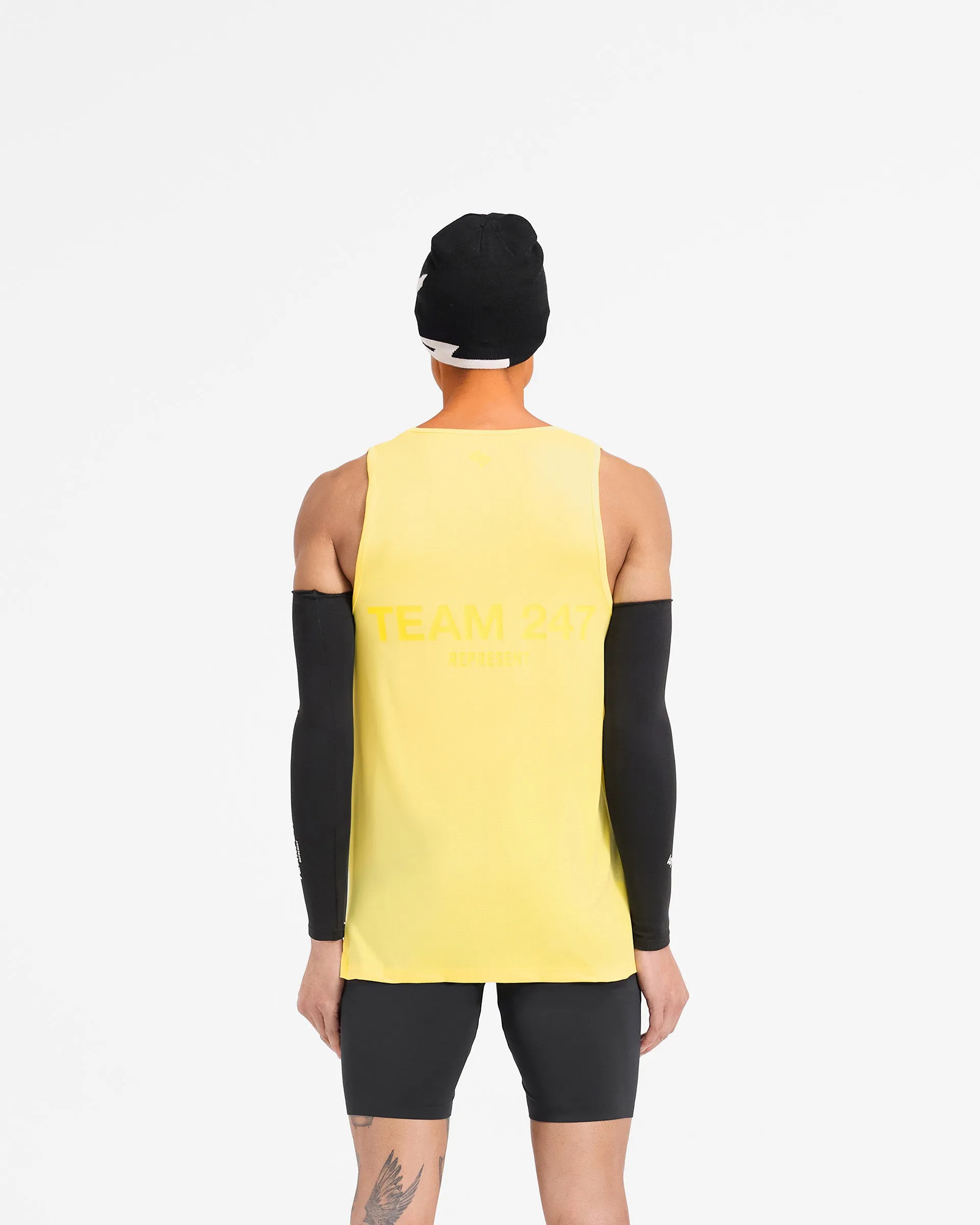 Team 247 Run Vest - Lemon sold by Represent product image thumbnail 5