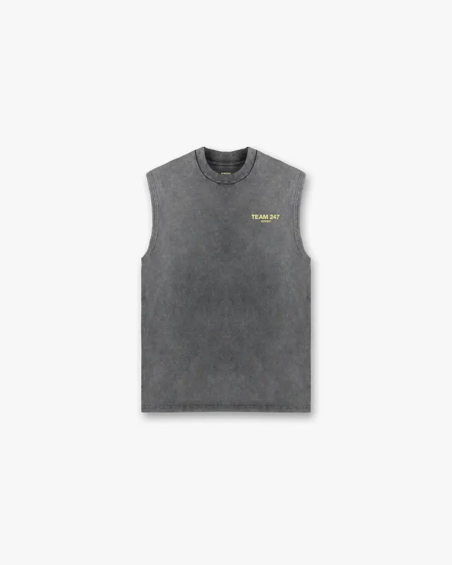 Team 247 Oversized Tank - Pewter Lemon sold by Represent