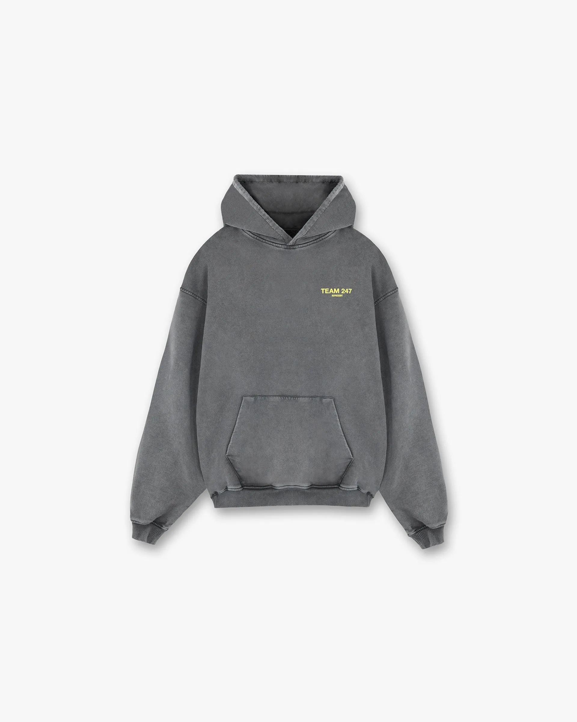 Team 247 Oversized Hoodie - Pewter Lemon sold by Represent