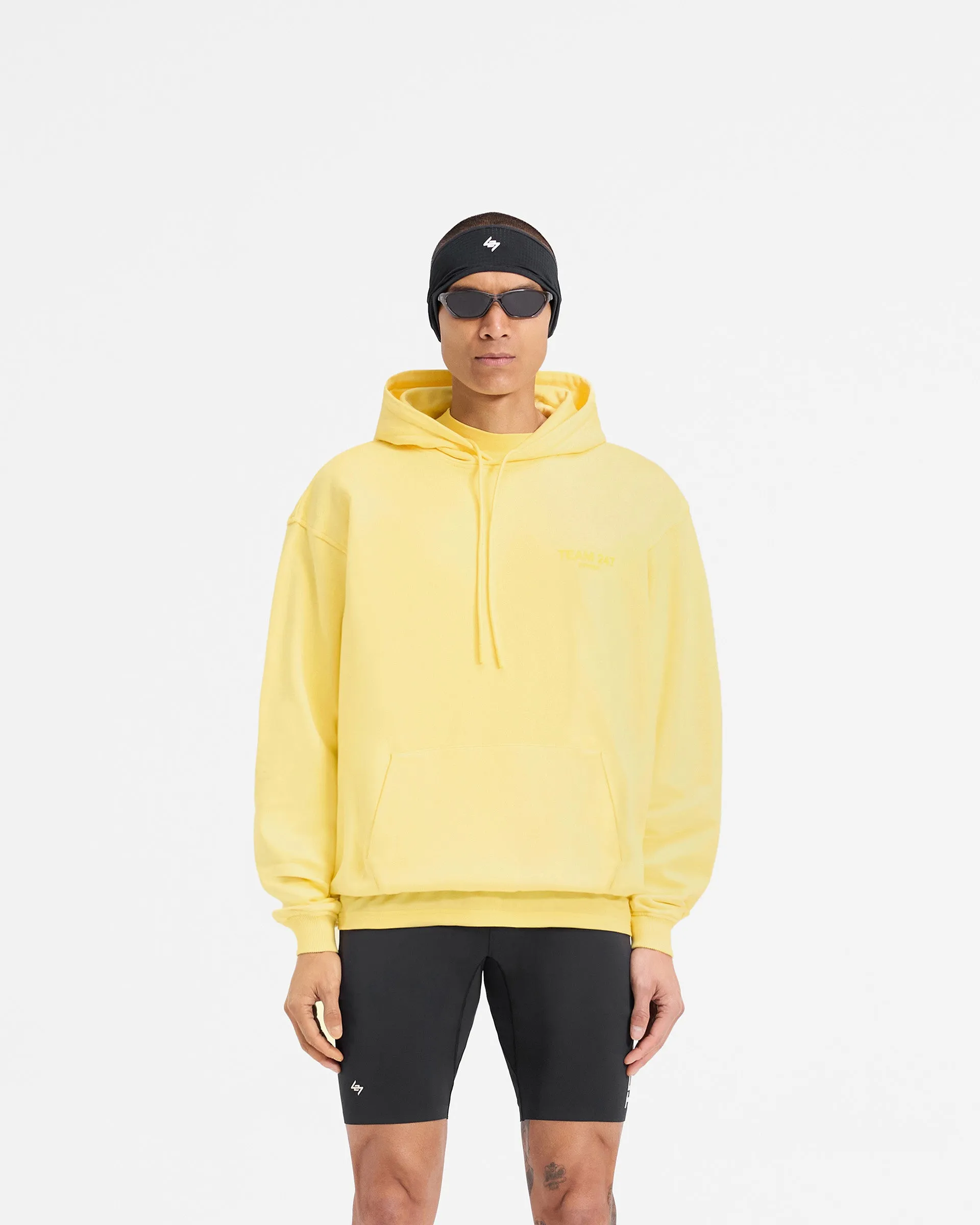 Team 247 Oversized Hoodie - Lemon sold by Represent product image thumbnail 3