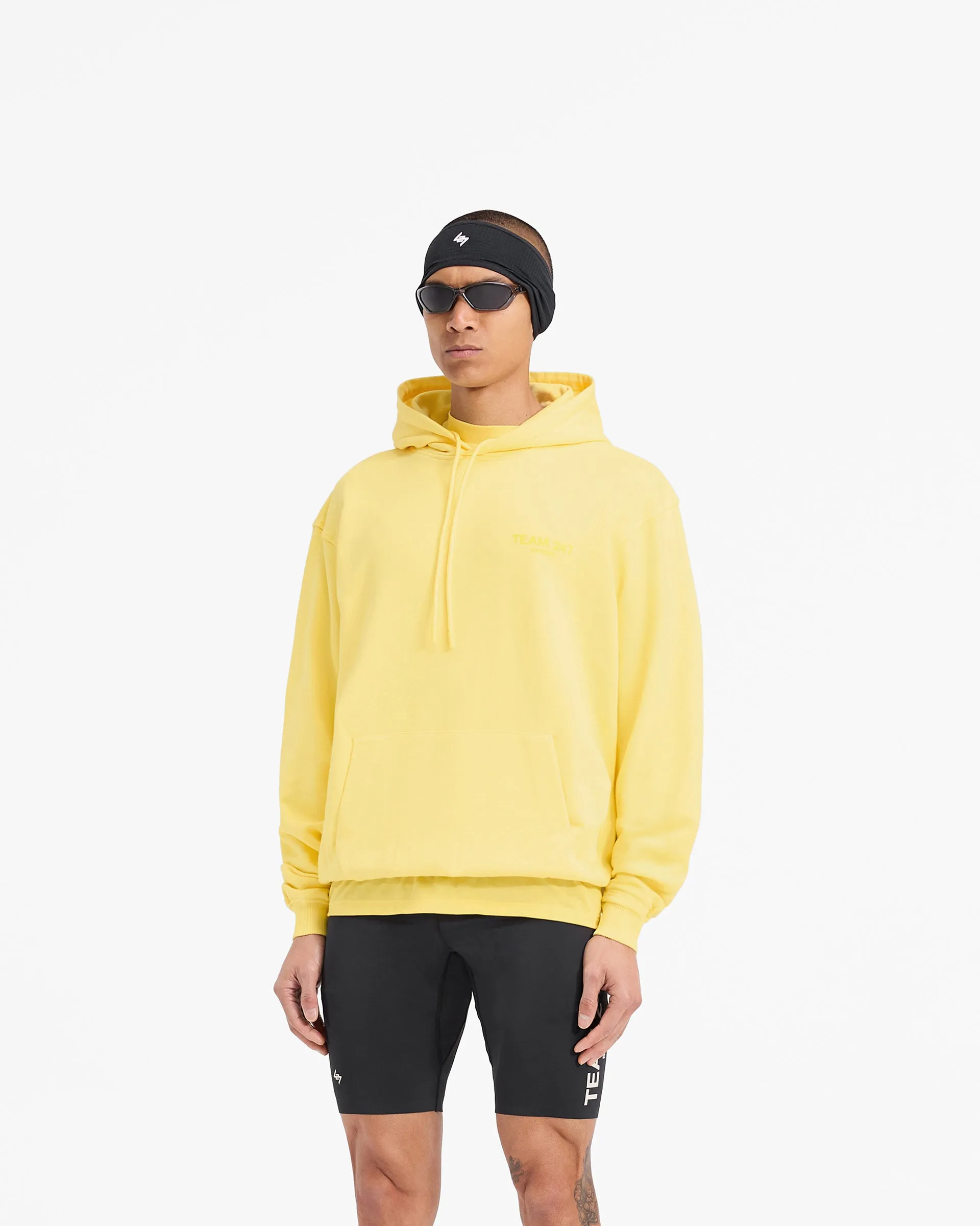 Team 247 Oversized Hoodie - Lemon sold by Represent product image thumbnail 4