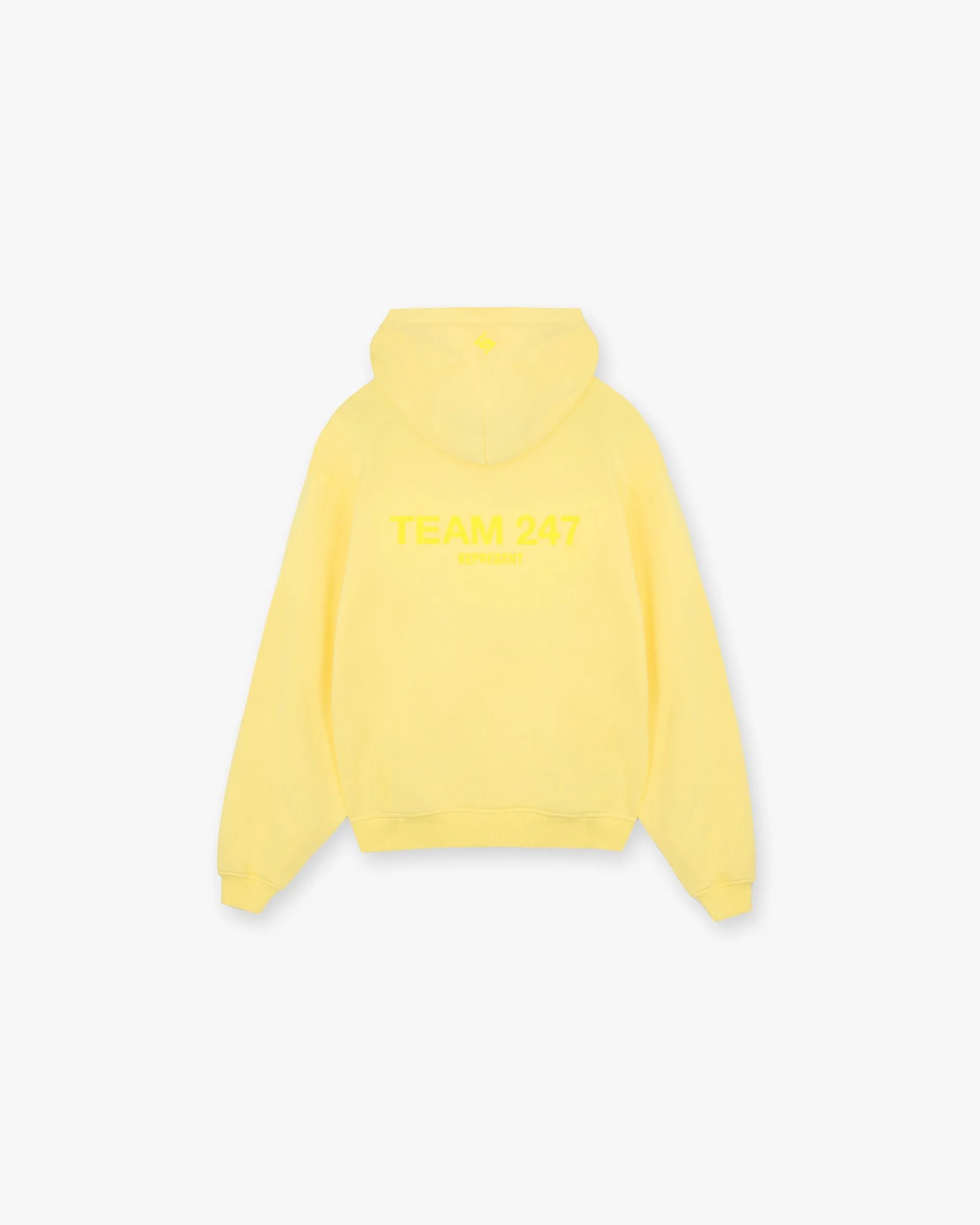 Team 247 Oversized Hoodie - Lemon sold by Represent product image thumbnail 2