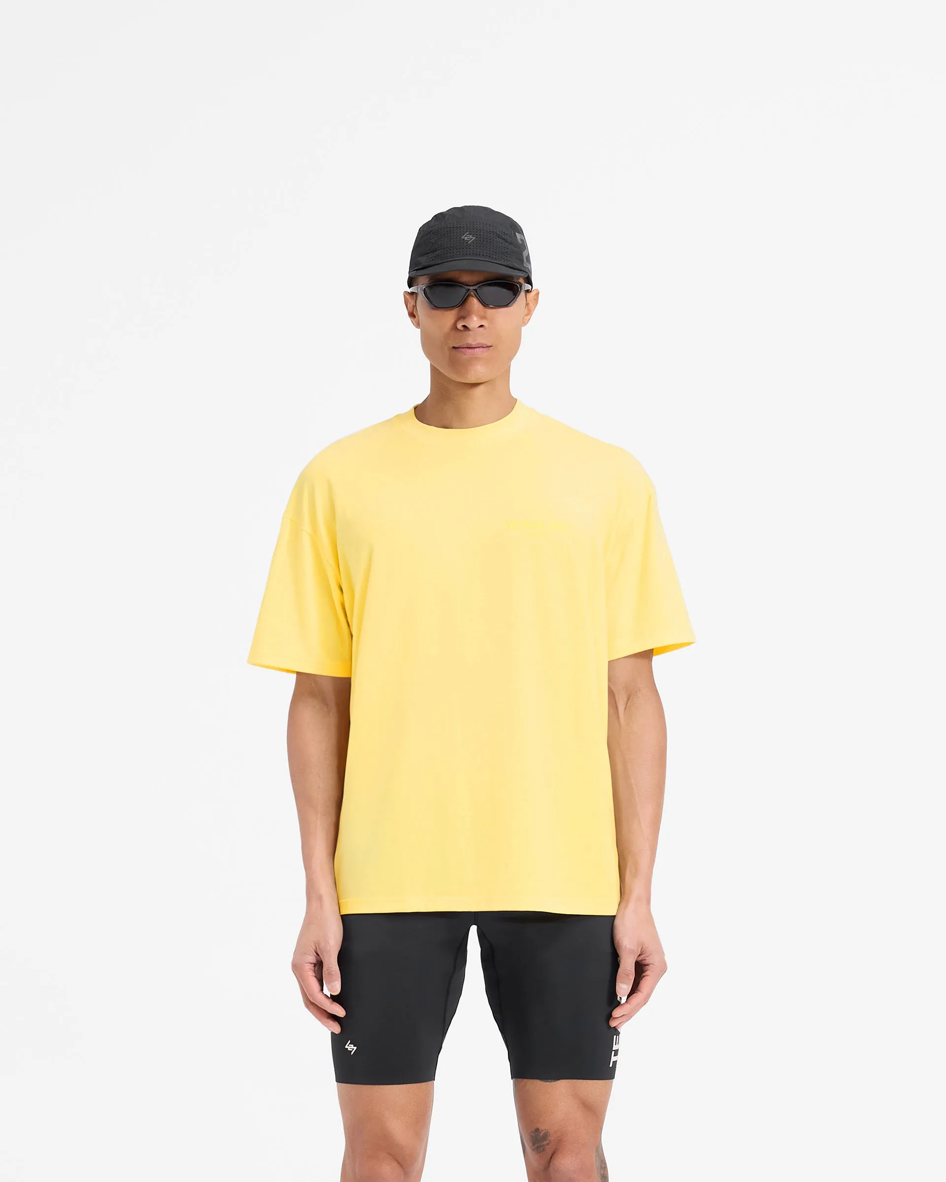 Team 247 Oversized T-Shirt - Lemon sold by Represent product image thumbnail 3