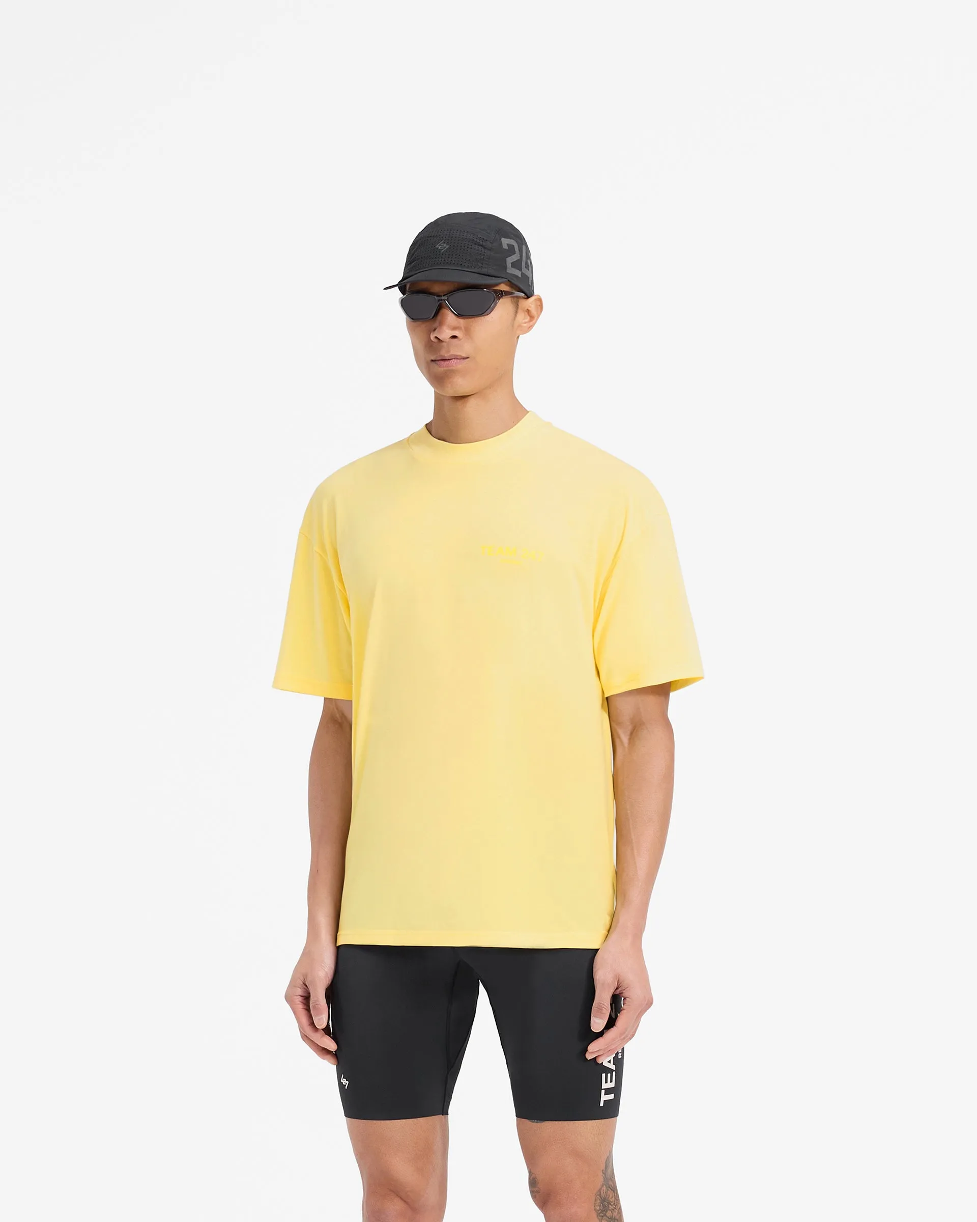 Team 247 Oversized T-Shirt - Lemon sold by Represent product image thumbnail 4