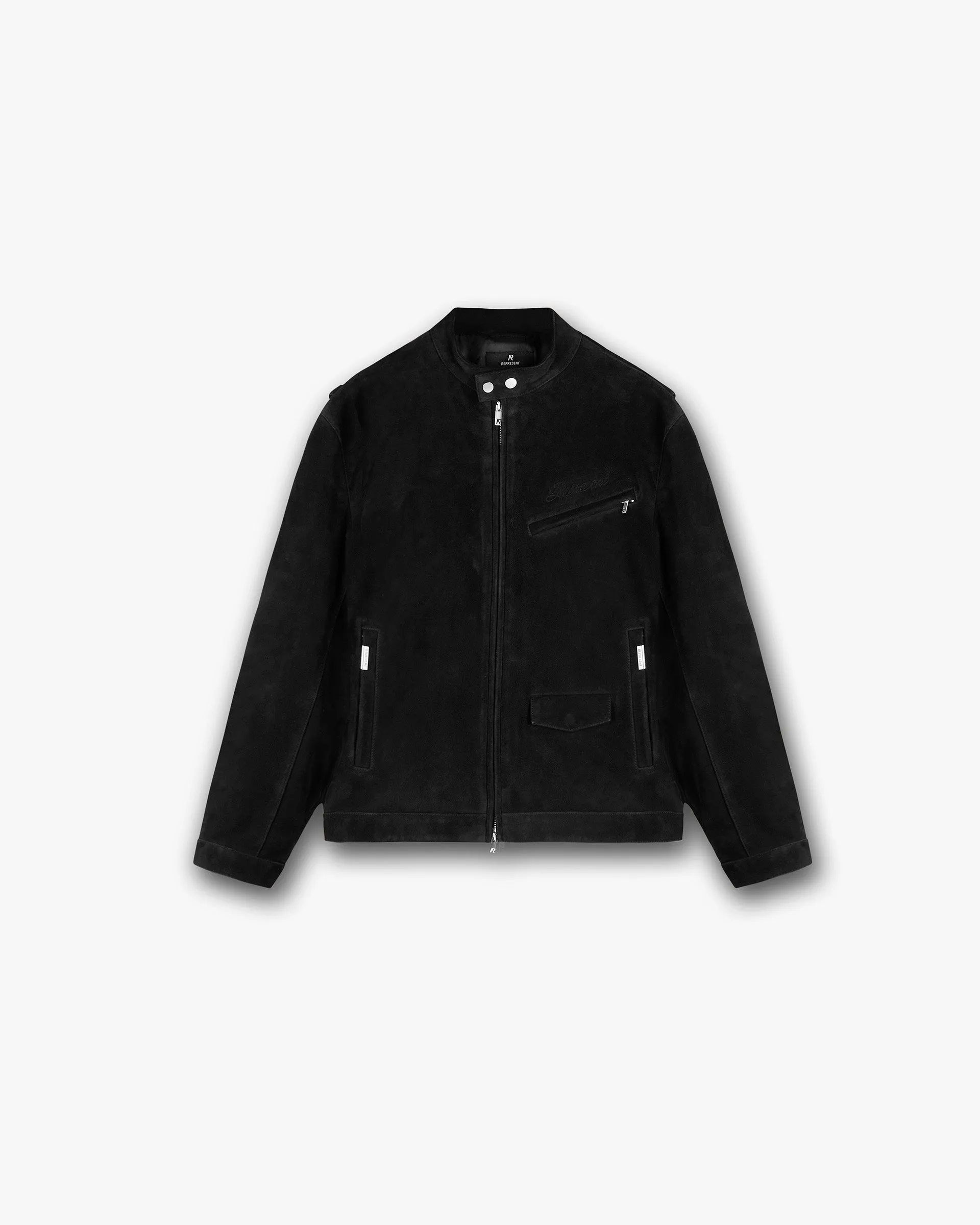 Overdrive Suede Jacket - Jet Black sold by Represent
