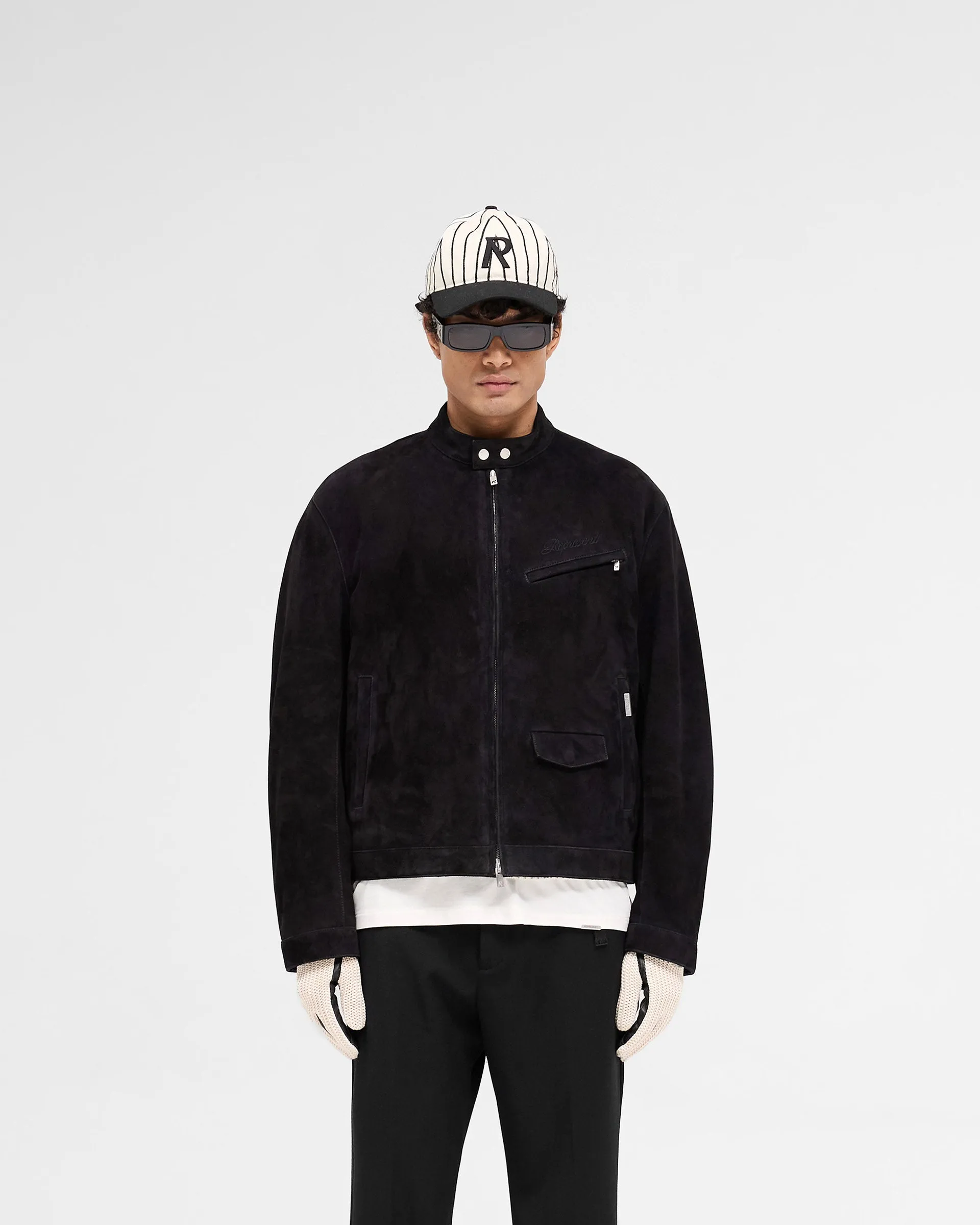 Overdrive Suede Jacket - Jet Black sold by Represent product image thumbnail 3