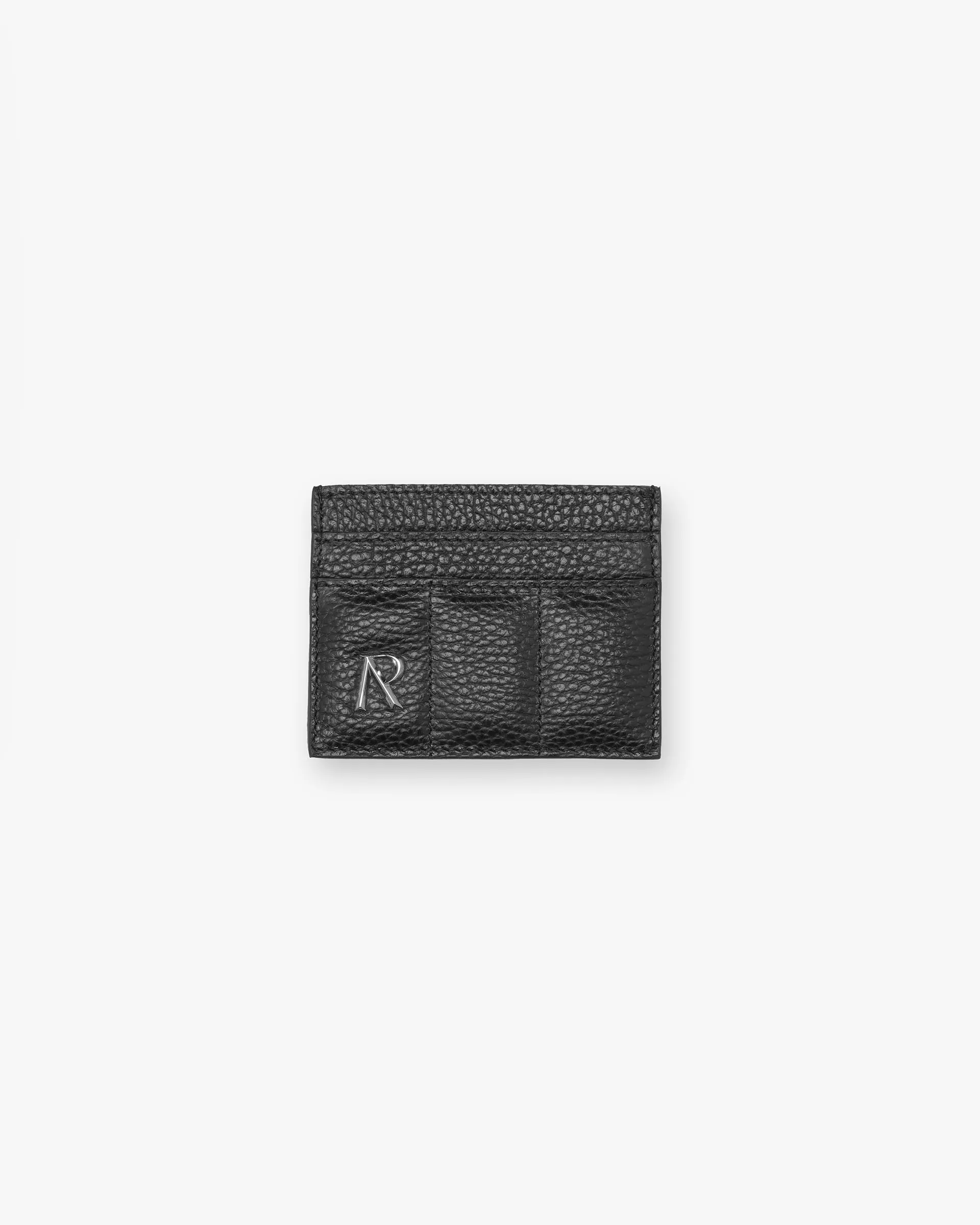 Leather Quilted Cardholder - Jet Black sold by Represent