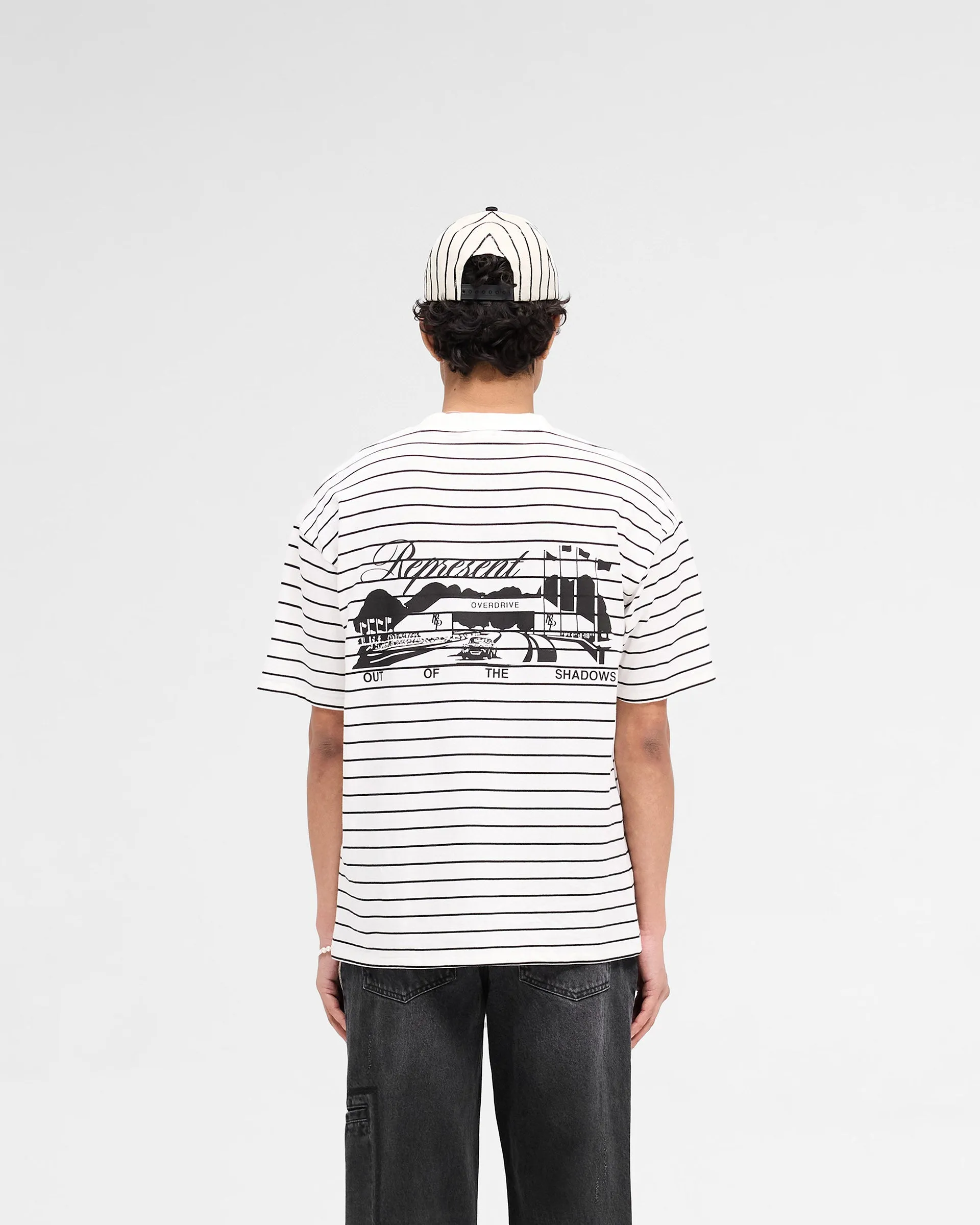 Raceway T-Shirt - Stripe sold by Represent product image thumbnail 5