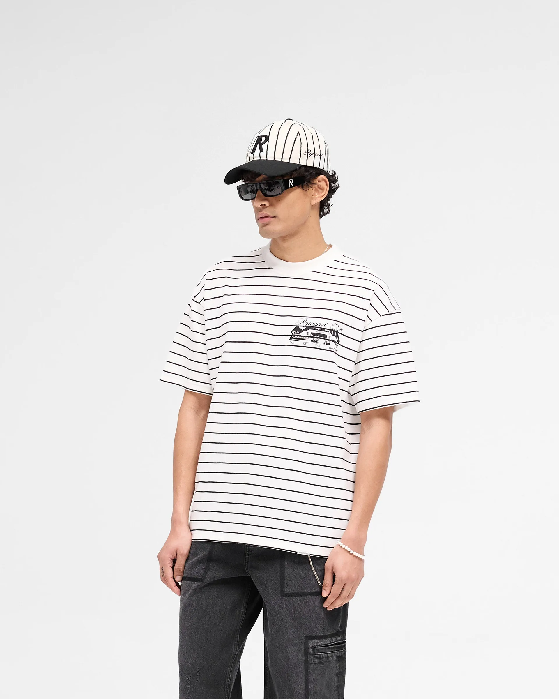 Raceway T-Shirt - Stripe sold by Represent product image thumbnail 4