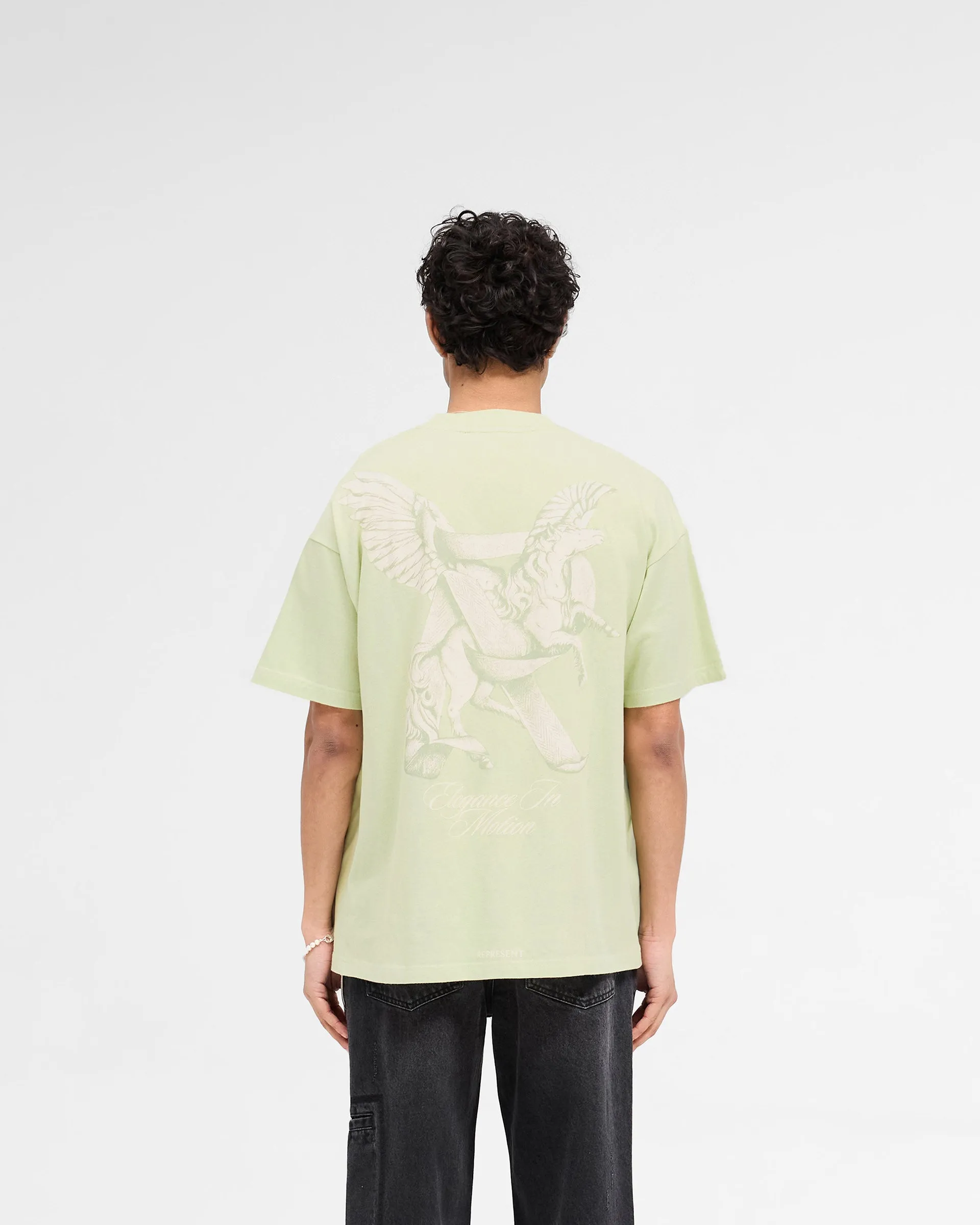 Elegance In Motion T-Shirt - Matcha sold by Represent product image thumbnail 5