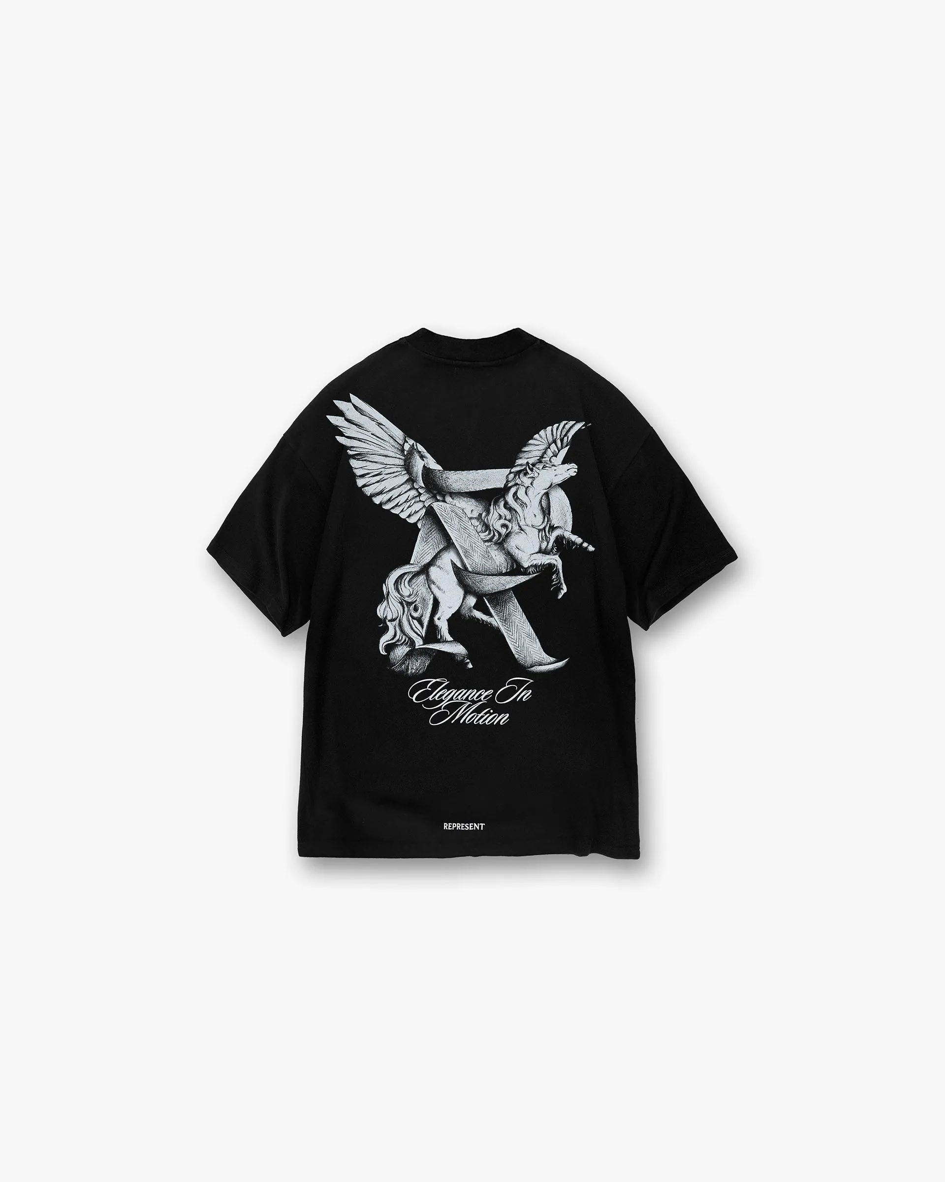Elegance In Motion T-Shirt - Jet Black sold by Represent product image thumbnail 2