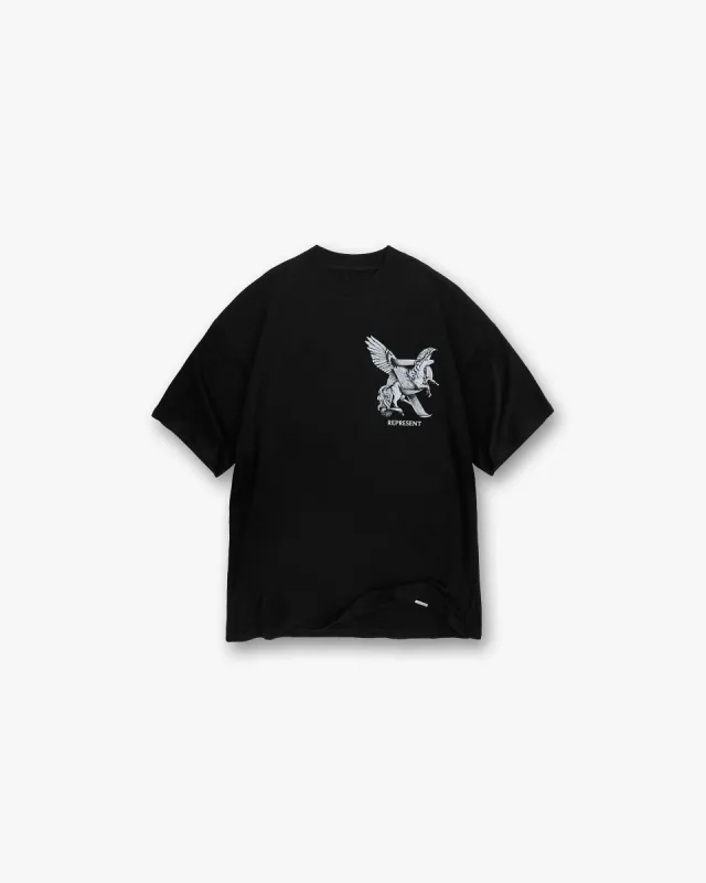 Elegance In Motion T-Shirt - Jet Black sold by Represent