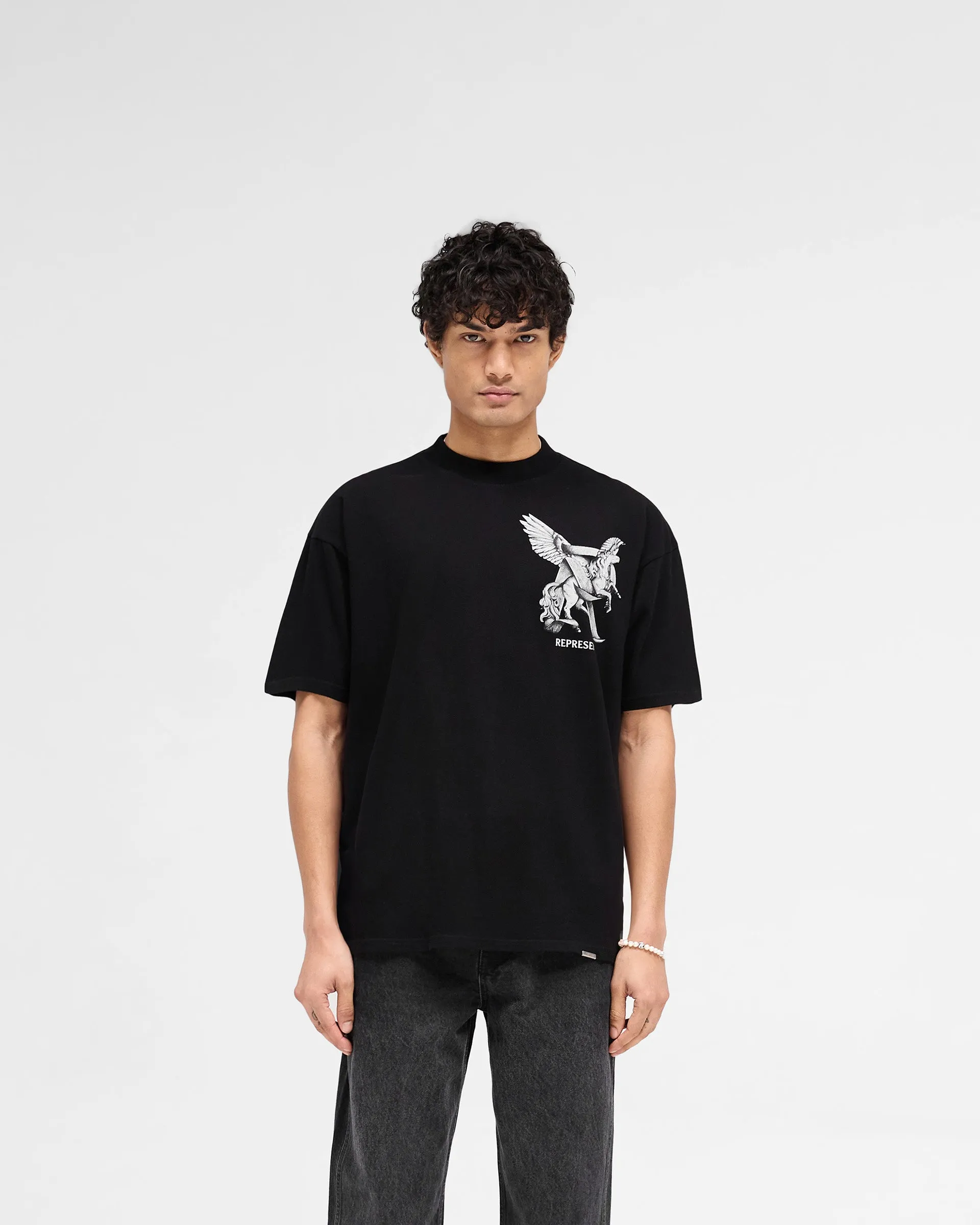 Elegance In Motion T-Shirt - Jet Black sold by Represent product image thumbnail 3