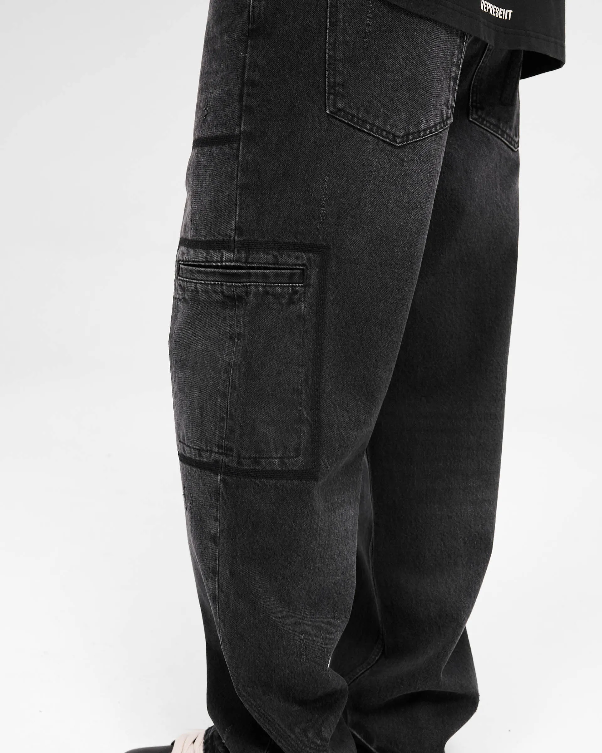 R3 Drive Denim - Jet Black sold by Represent product image thumbnail 5