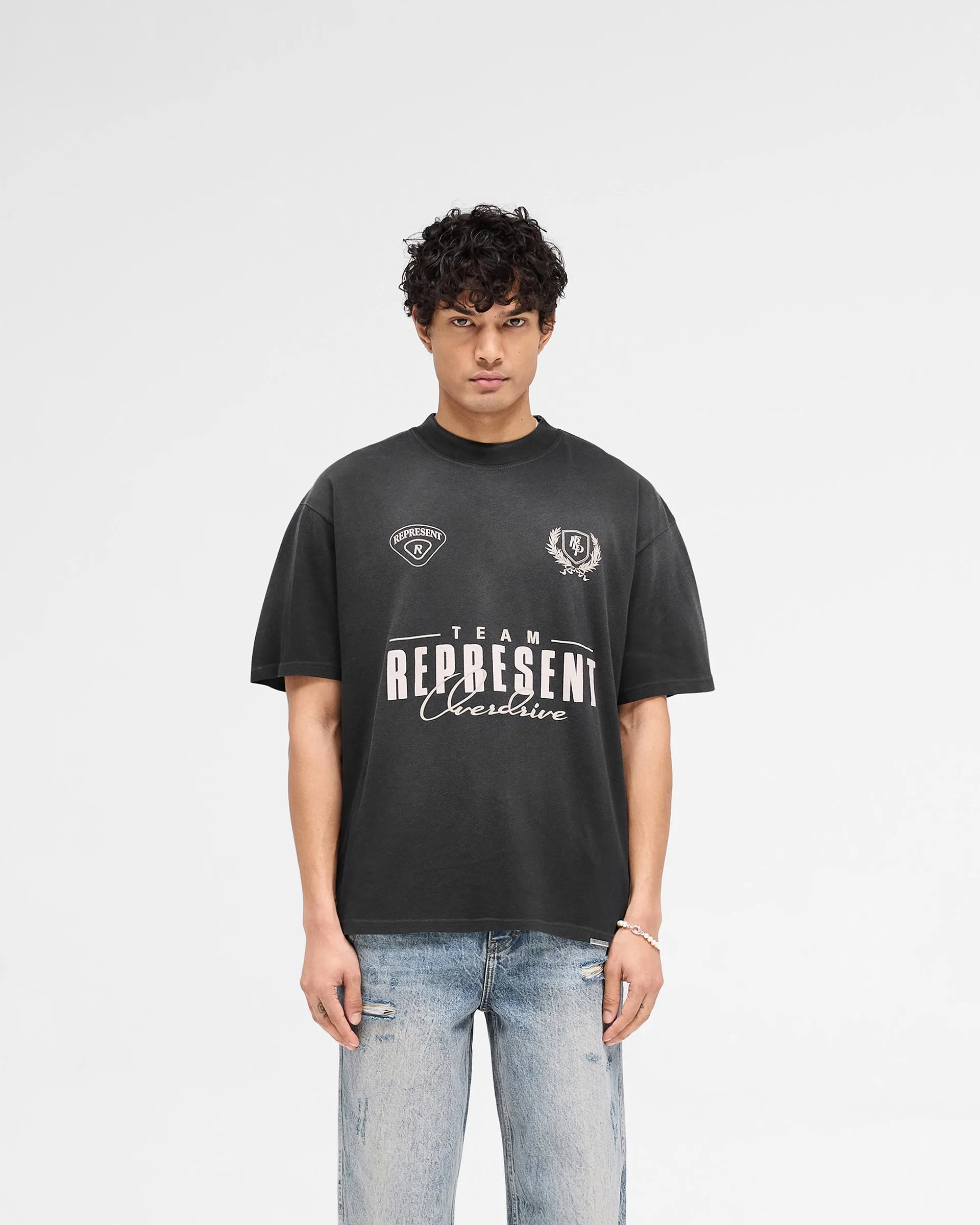 World Championship T-Shirt - Stained Black sold by Represent product image thumbnail 3