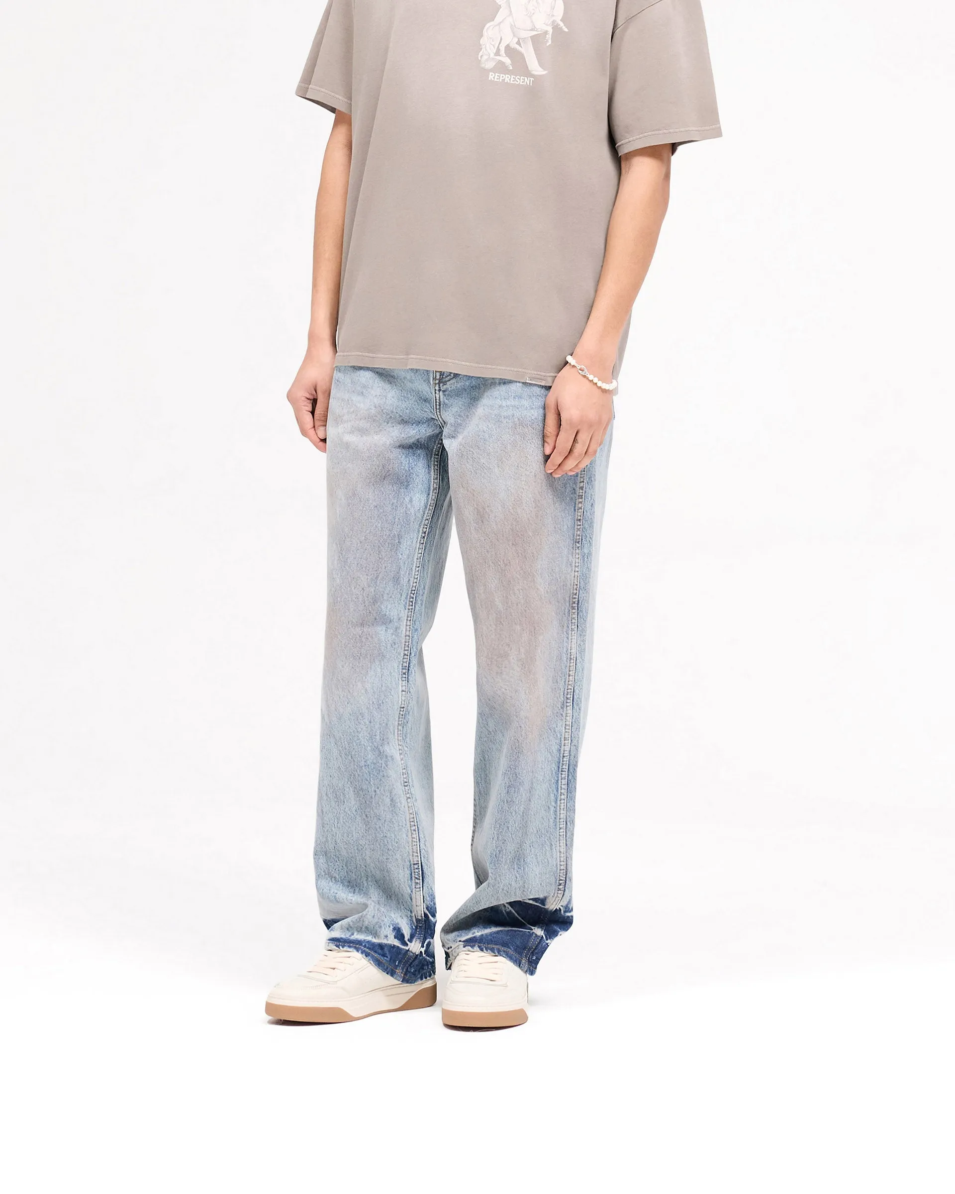 R3 Baggy Denim - Mechanic Blue sold by Represent product image thumbnail 2