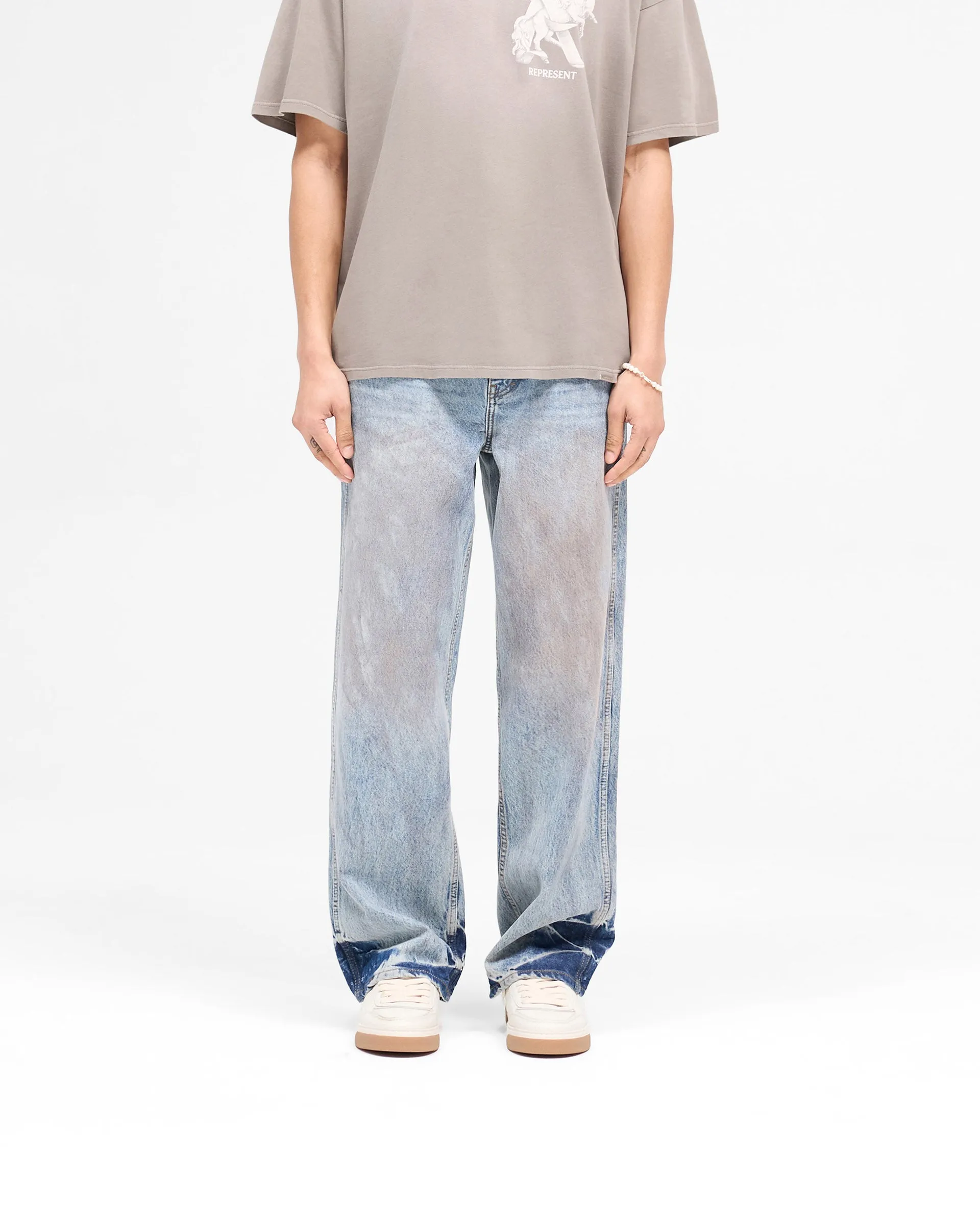 R3 Baggy Denim - Mechanic Blue sold by Represent product image thumbnail 3