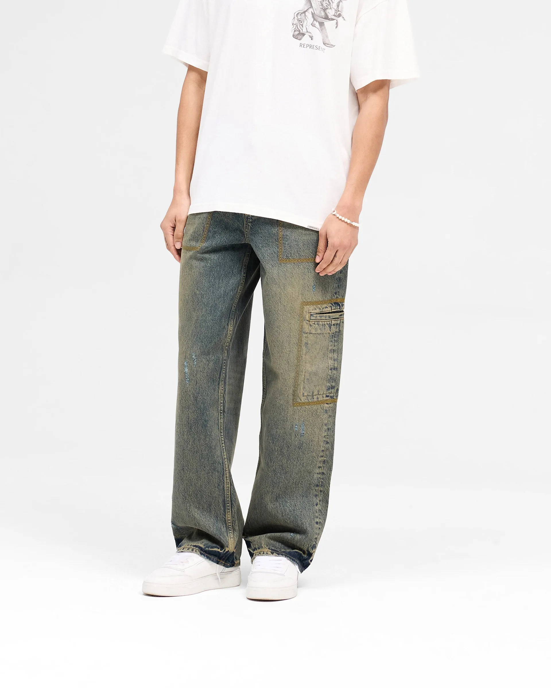 R3 Drive Denim - Tobacco Blue sold by Represent product image thumbnail 2