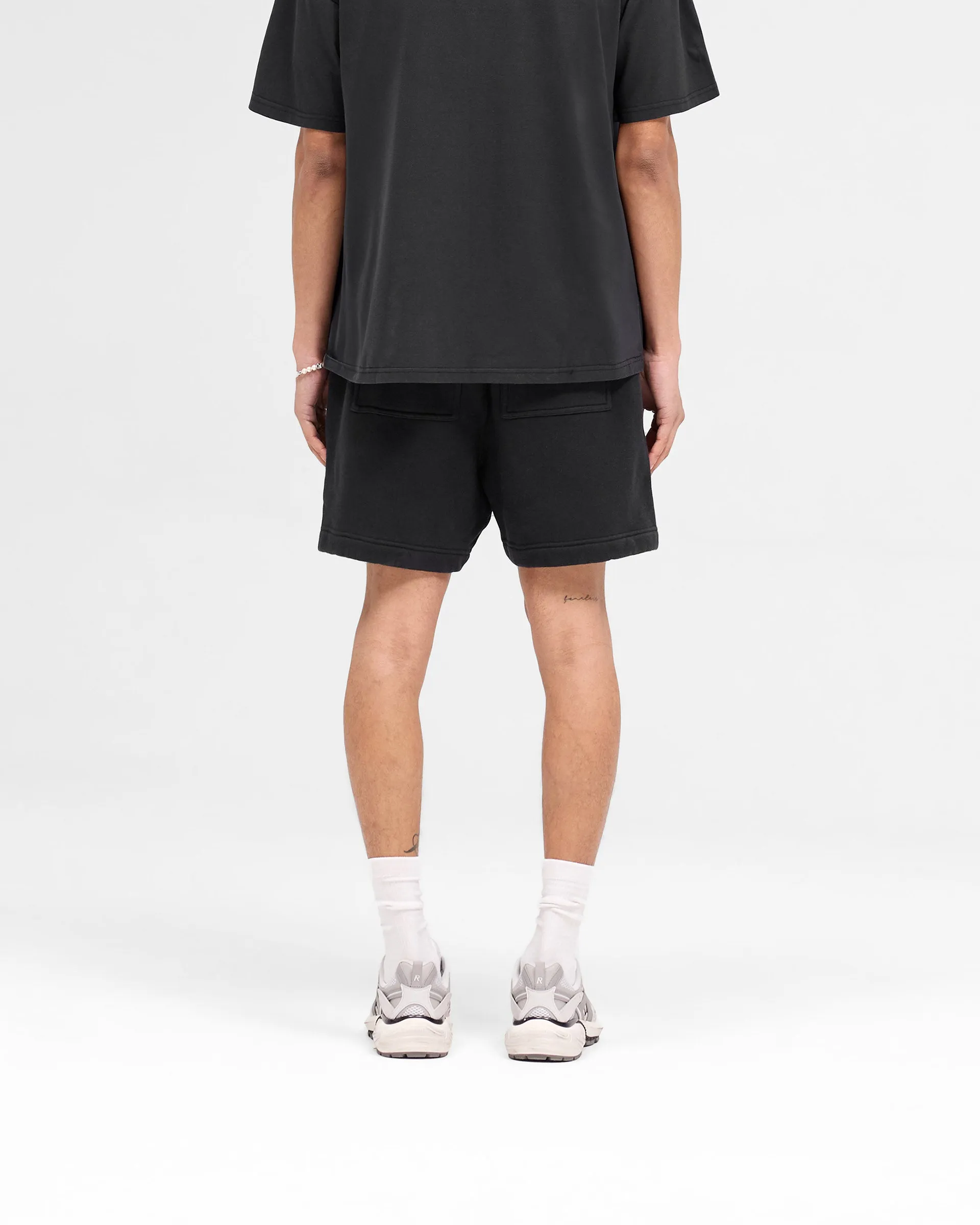 Rep Applique Shorts - Off Black sold by Represent product image thumbnail 4