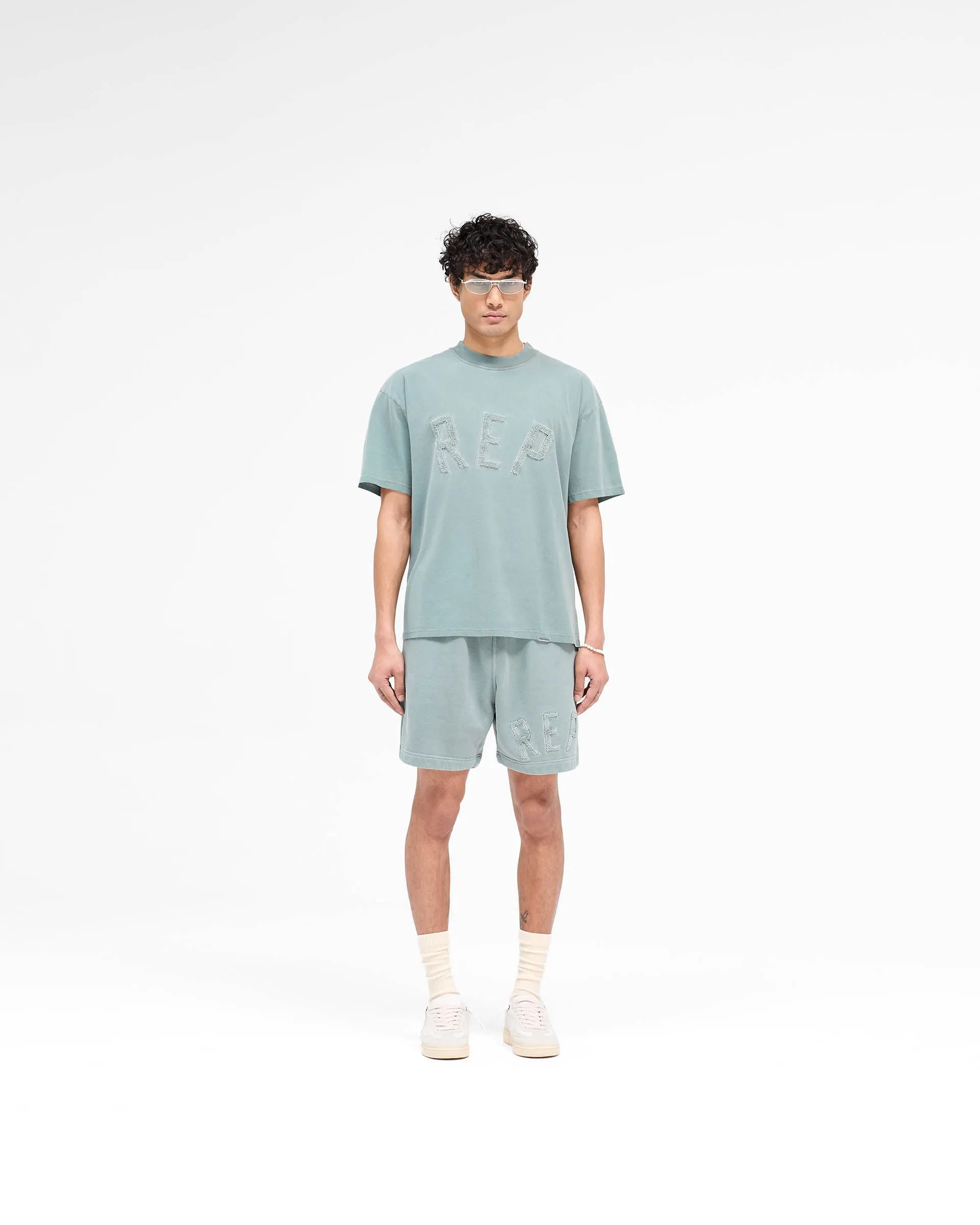 Rep Applique T-Shirt - Forest Green sold by Represent product image thumbnail 5