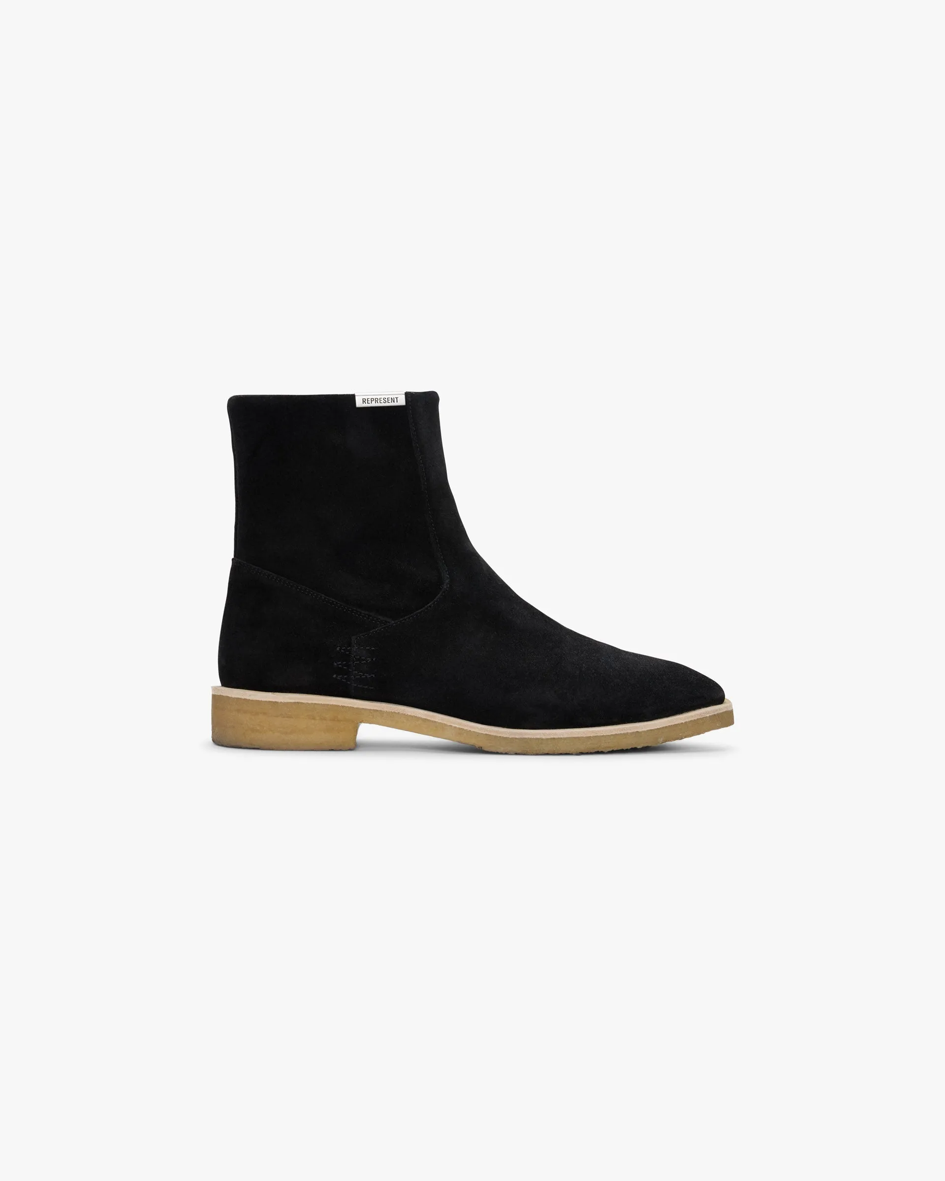 Crepe Chelsea Boot - Black sold by Represent