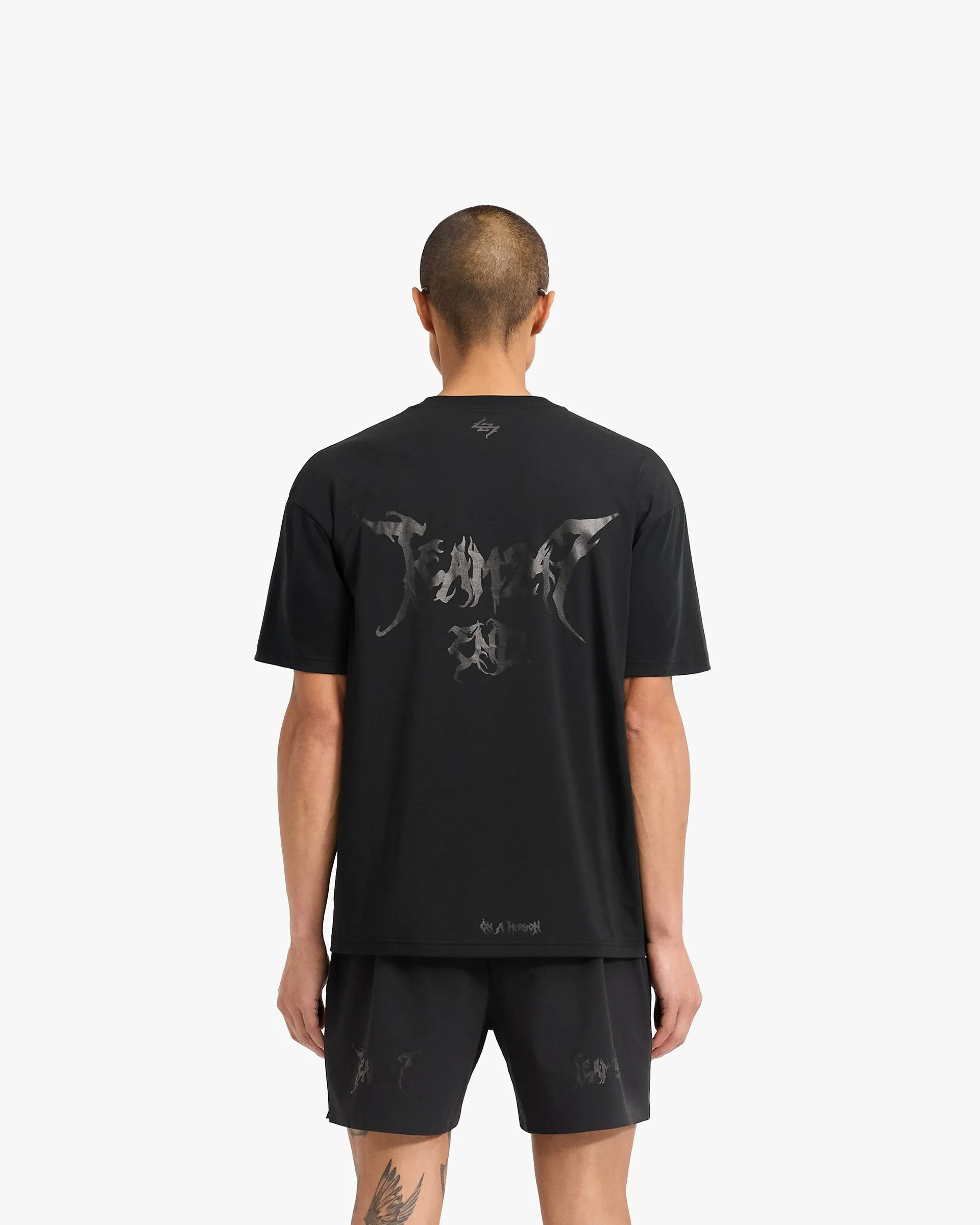 Team 247 X END Oversized T-Shirt - Jet Black sold by Represent product image thumbnail 5