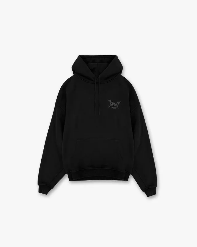 Team 247 X END Oversized Hoodie - Jet Black sold by Represent