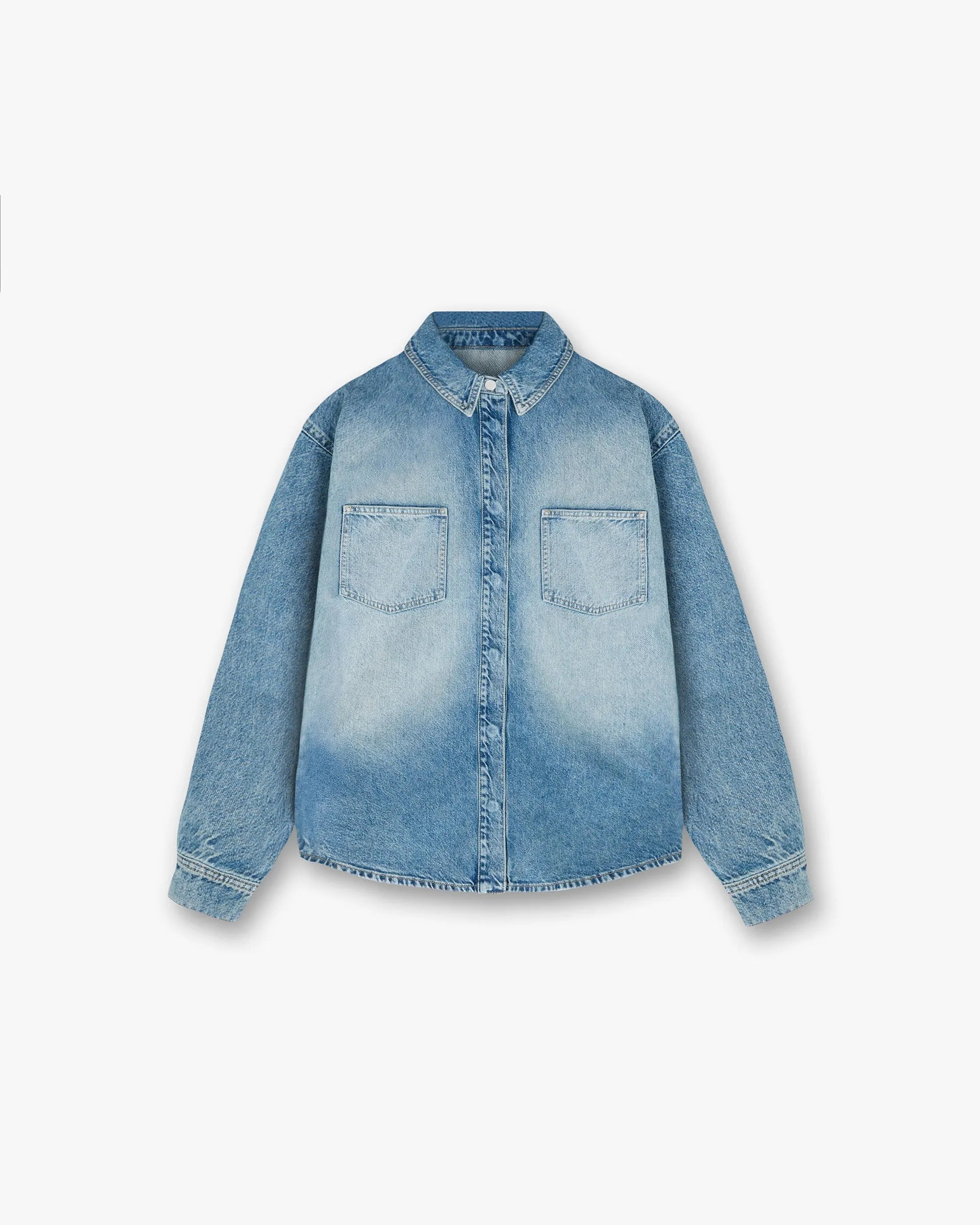 Denim Overshirt - Washed Blue sold by Represent