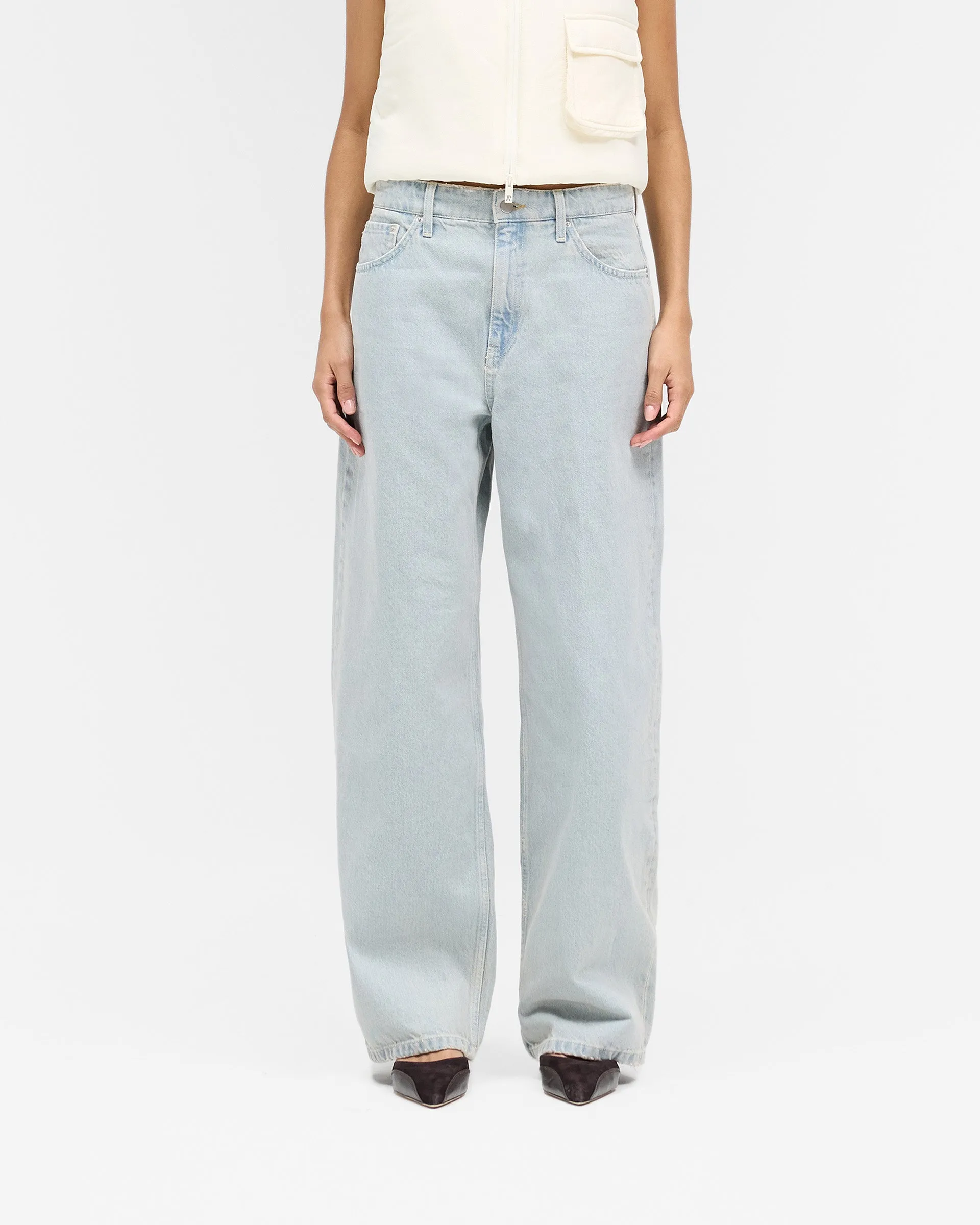 Balloon Leg Jean - Ash Blue sold by Represent product image thumbnail 3