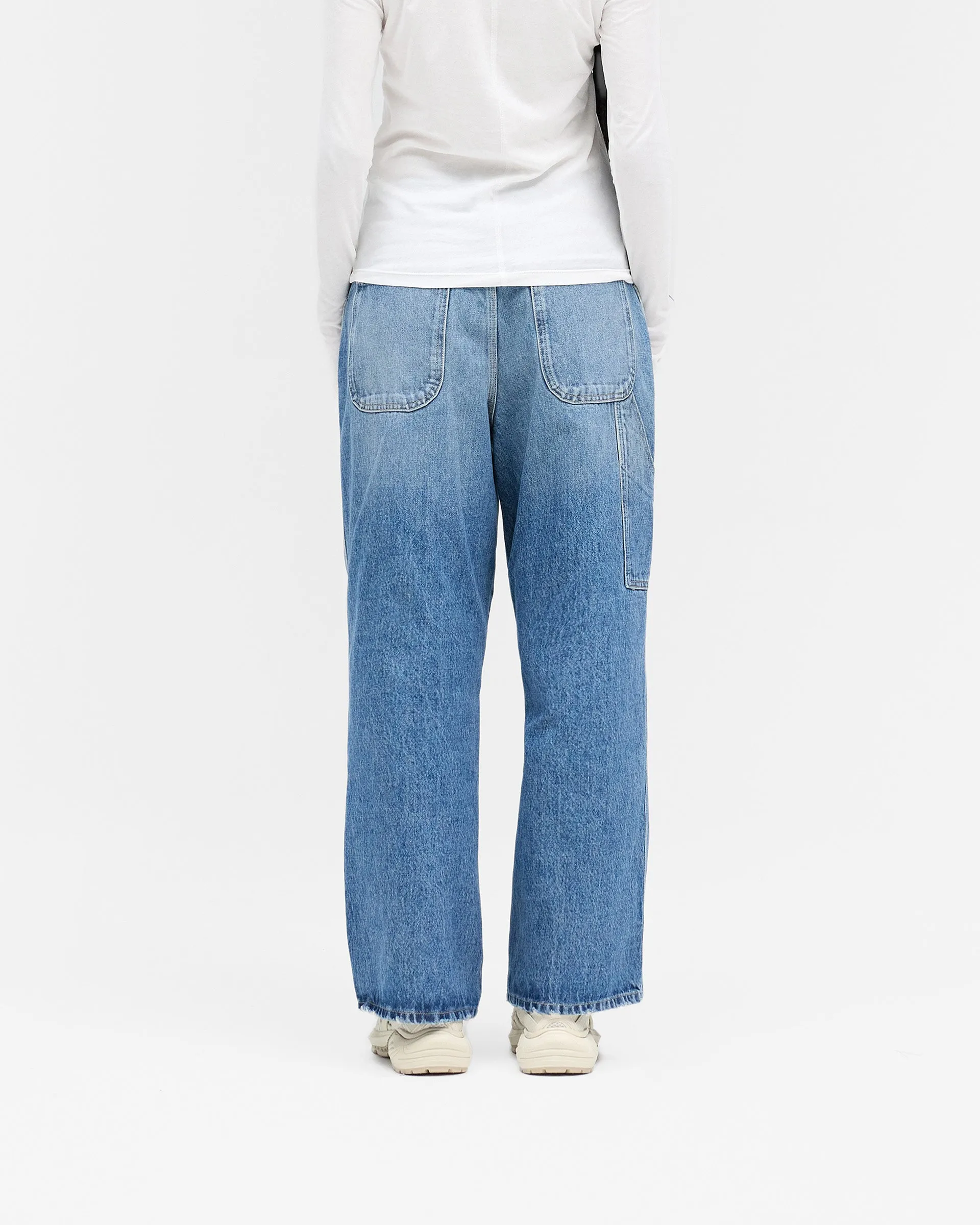 Skater Jean - Washed Blue sold by Represent product image thumbnail 4