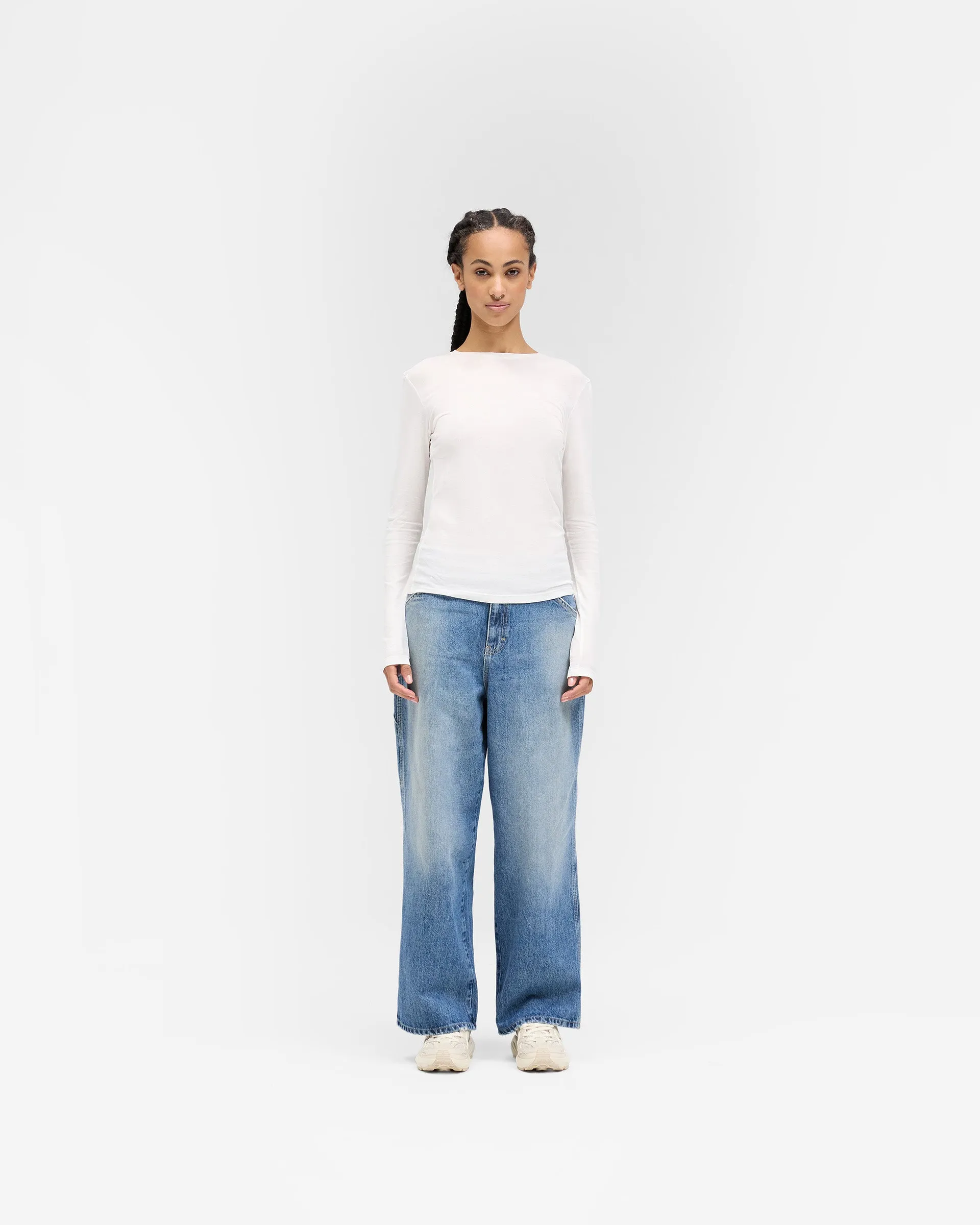 Skater Jean - Washed Blue sold by Represent product image thumbnail 5