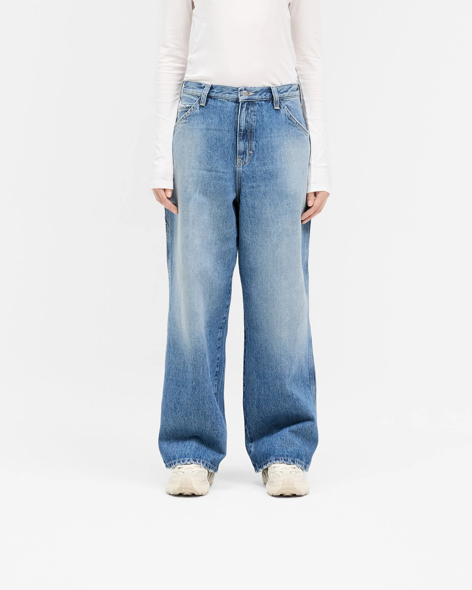 Skater Jean - Washed Blue sold by Represent product image thumbnail 3