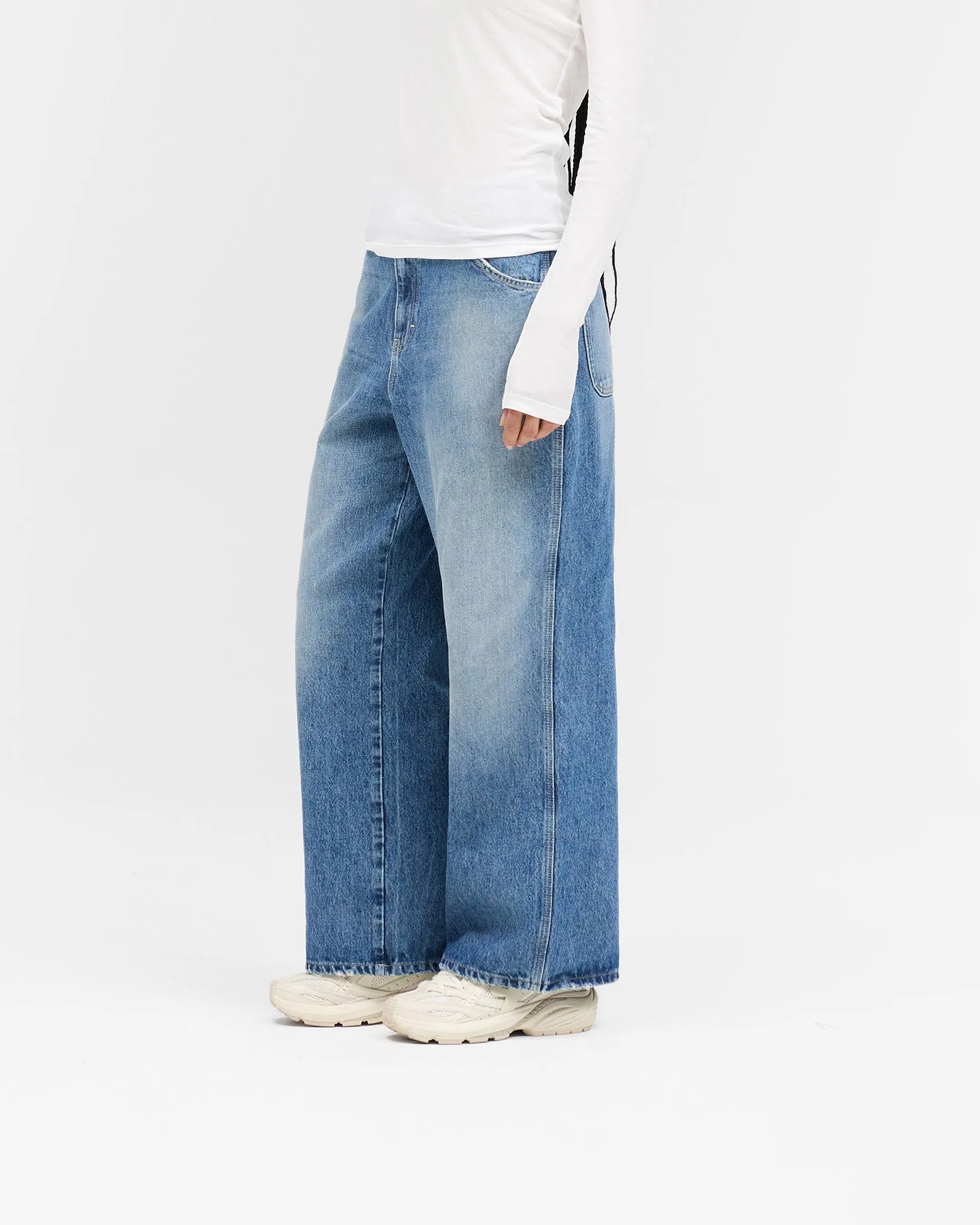 Skater Jean - Washed Blue sold by Represent product image thumbnail 2