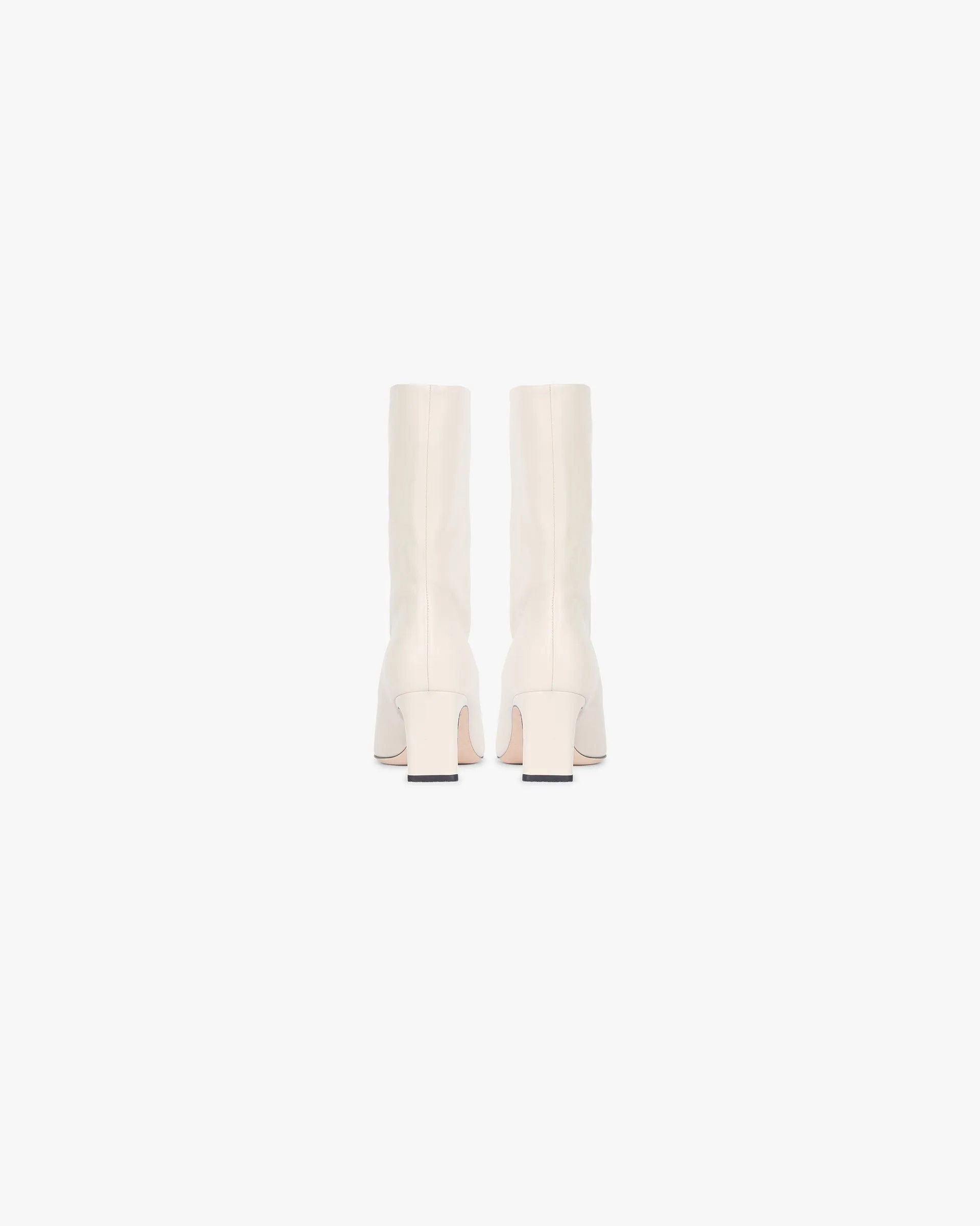 Square Toe Ankle Boot - Ecru sold by Represent product image thumbnail 4