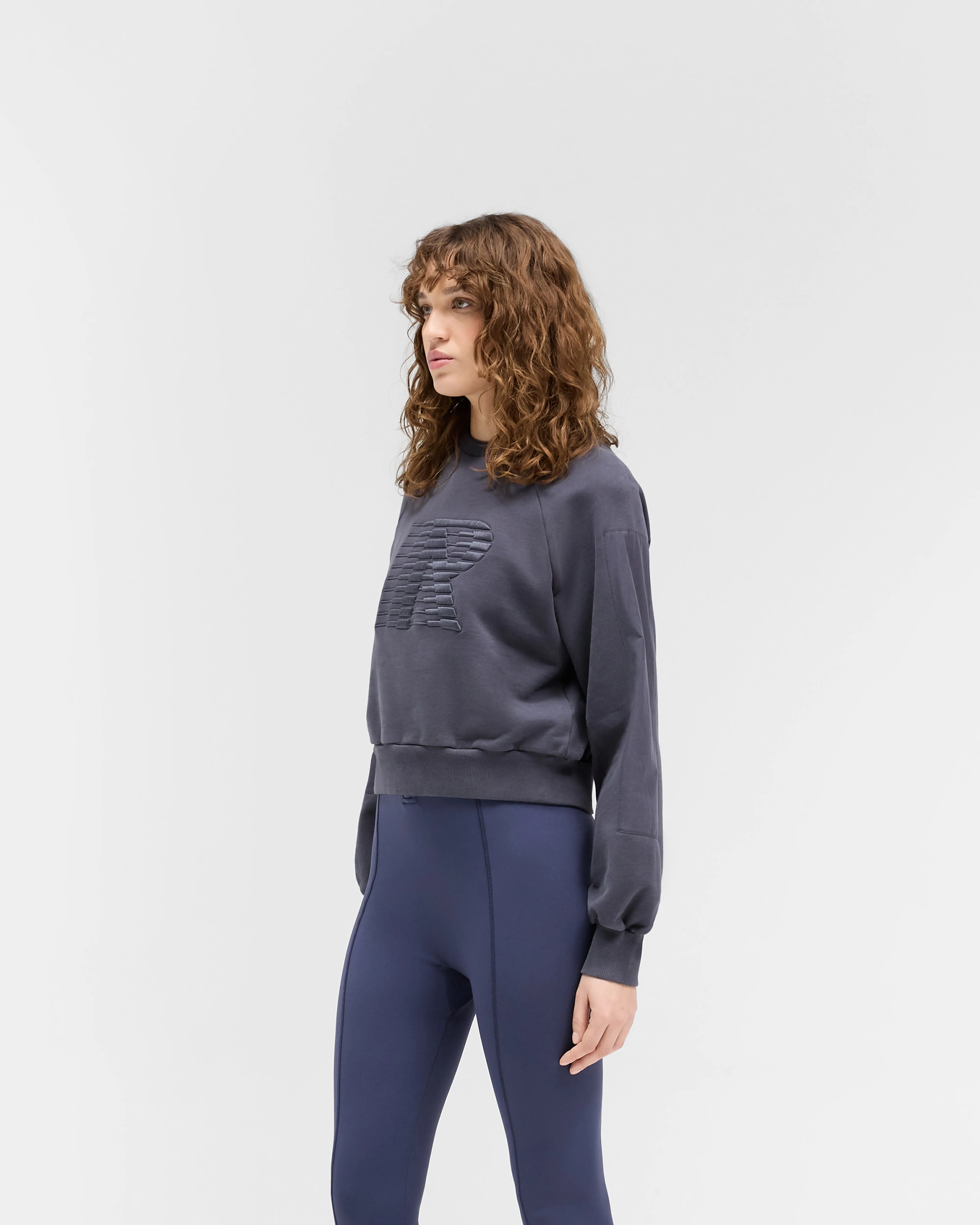 Reverse Long Sleeve Top - Washed Grey sold by Represent product image thumbnail 2