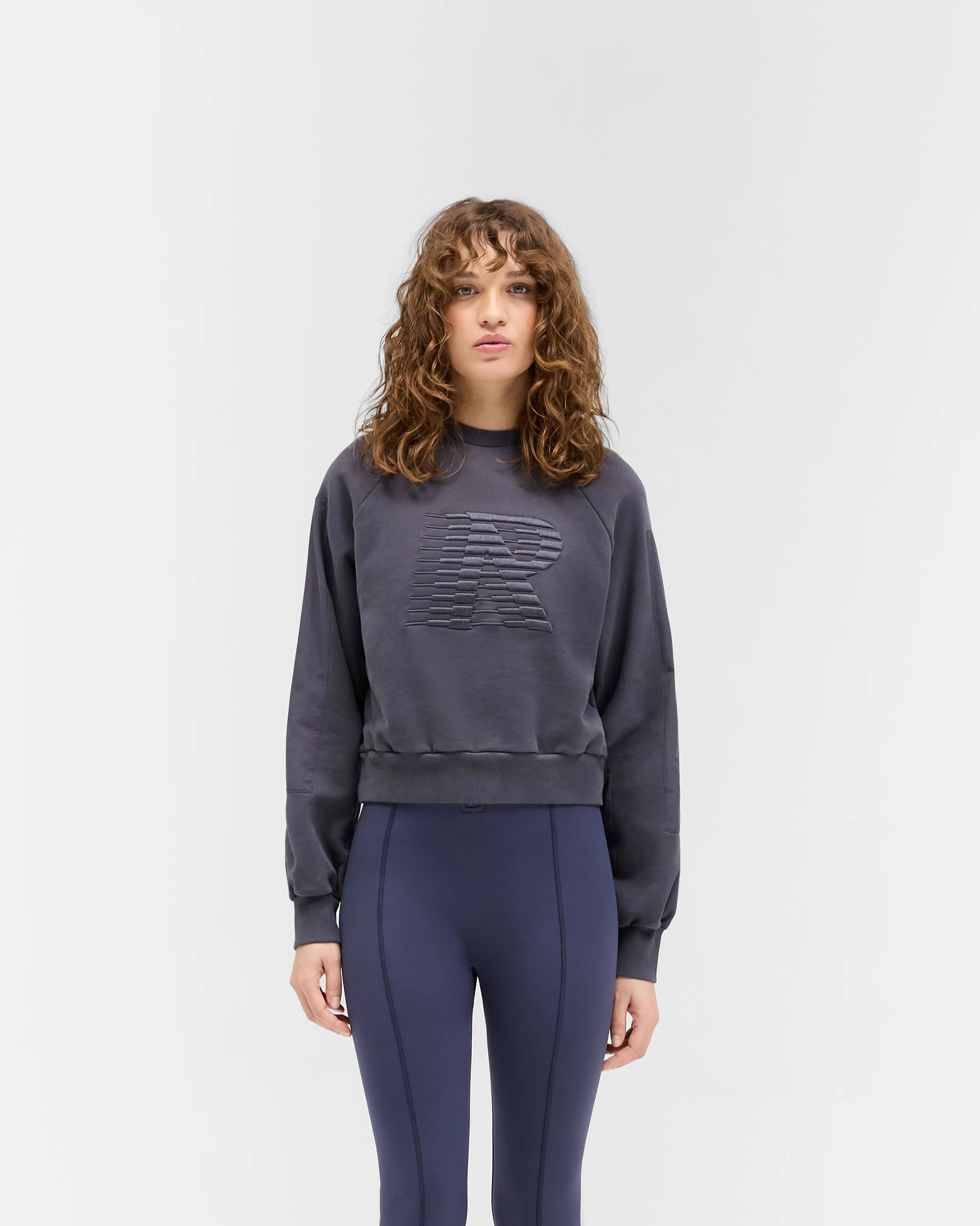 Reverse Long Sleeve Top - Washed Grey sold by Represent product image thumbnail 3