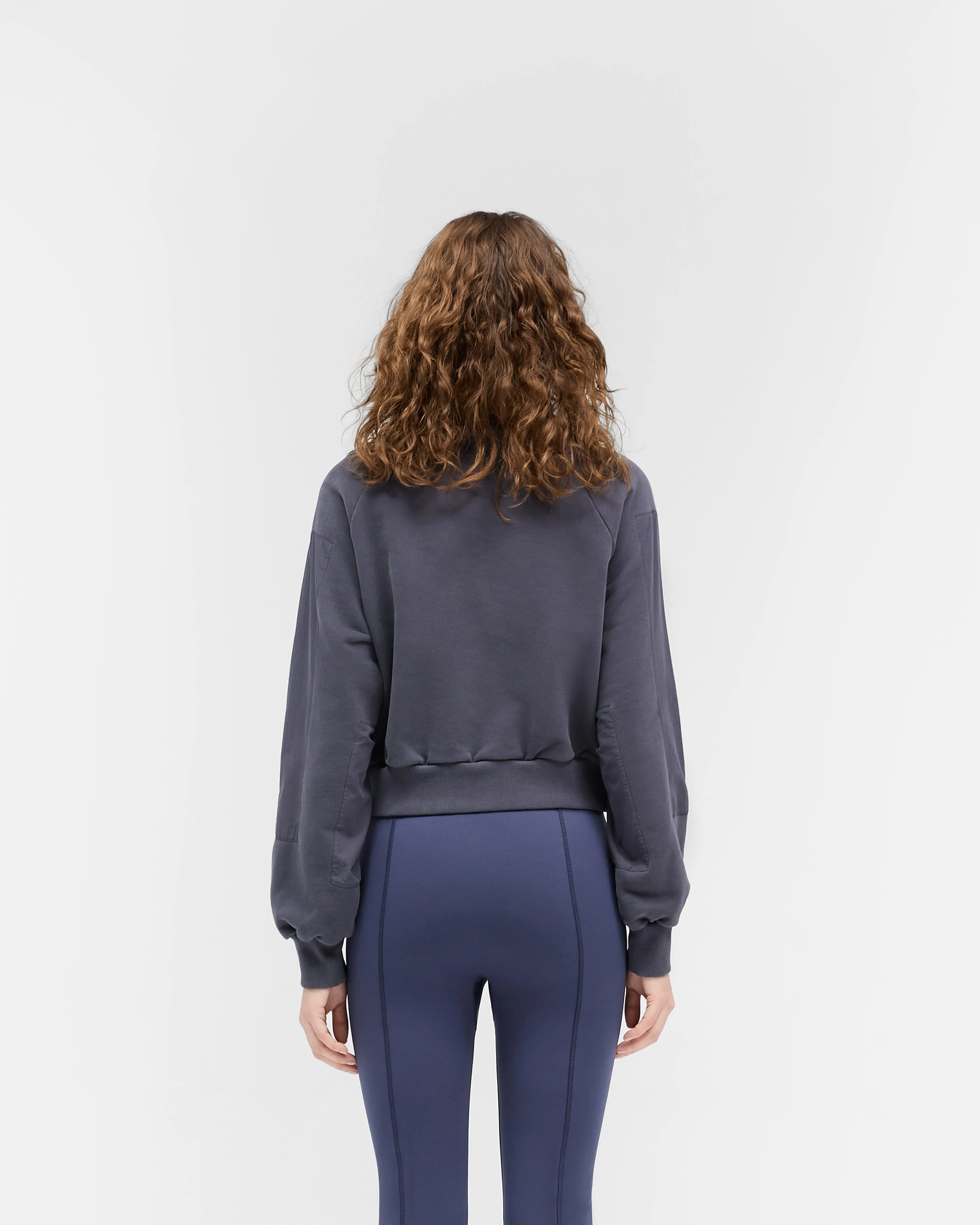 Reverse Long Sleeve Top - Washed Grey sold by Represent product image thumbnail 4