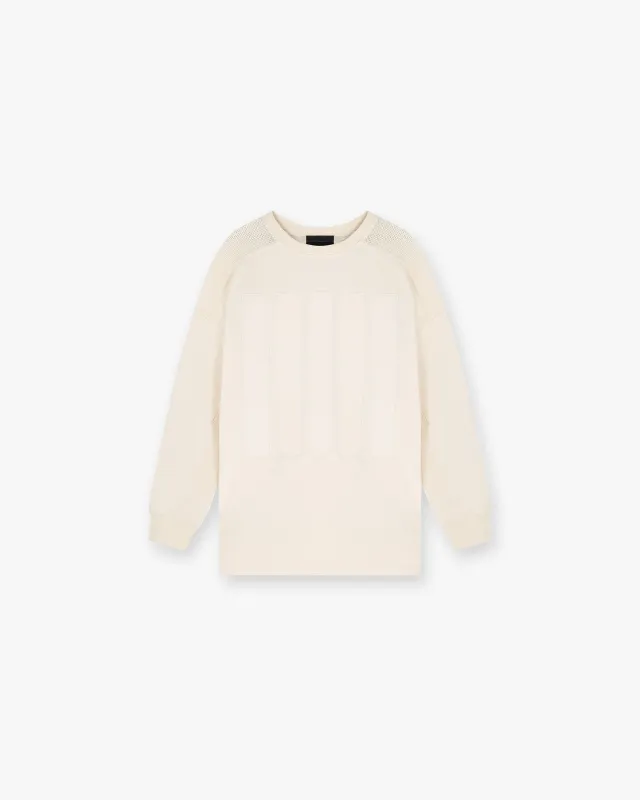 Overdrive Long Sleeve Top - Cream sold by Represent