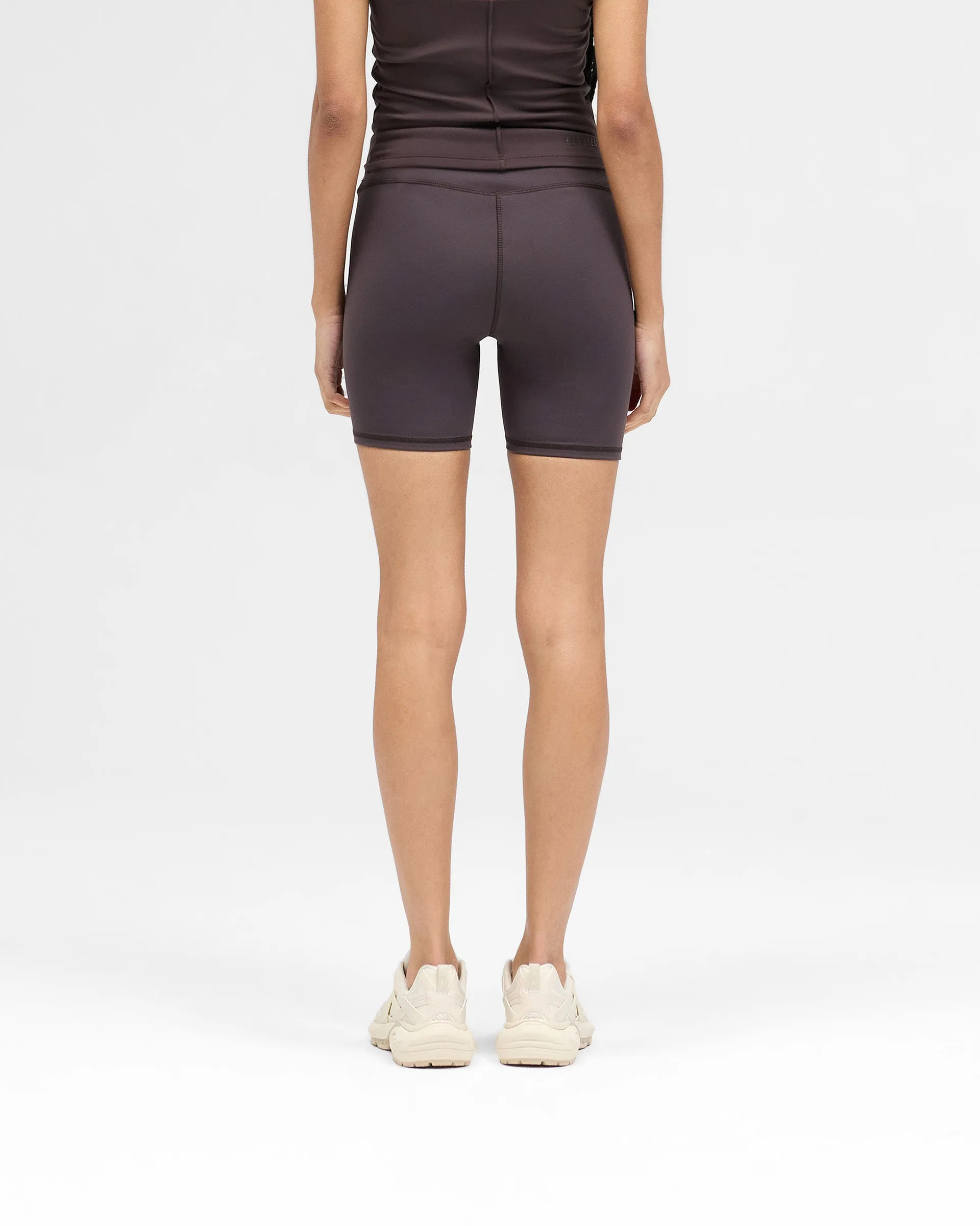 Owners Club Longerline Bike Short - Black Coffee sold by Represent product image thumbnail 4