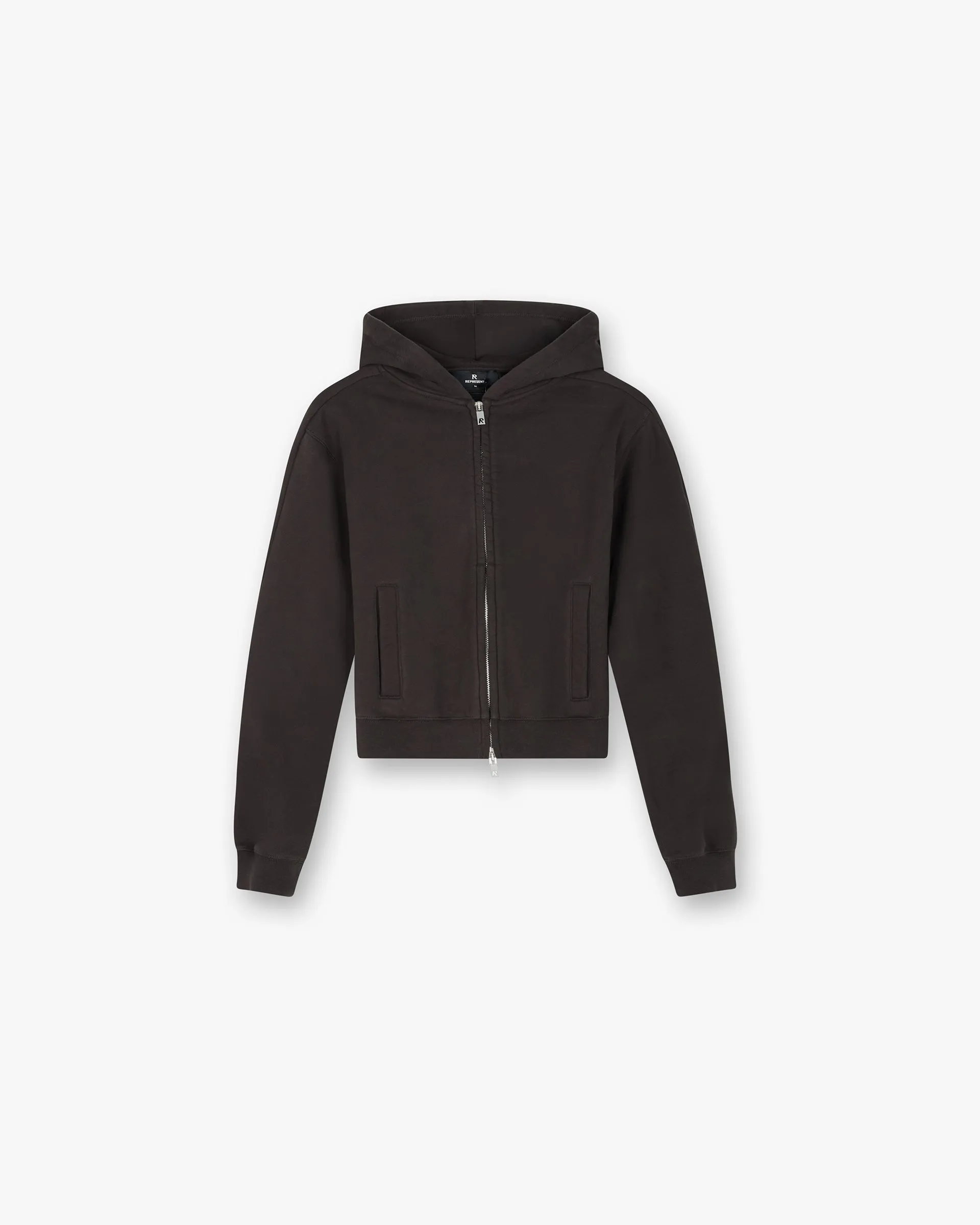Owners Club Slim Zip Hoodie - Black Coffee sold by Represent