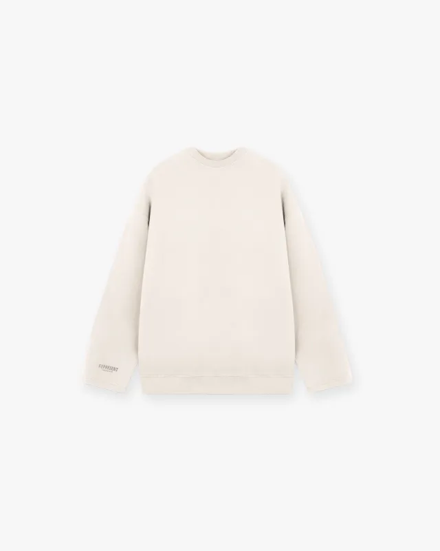 Owners Club Relaxed Sweater - Oat Milk sold by Represent