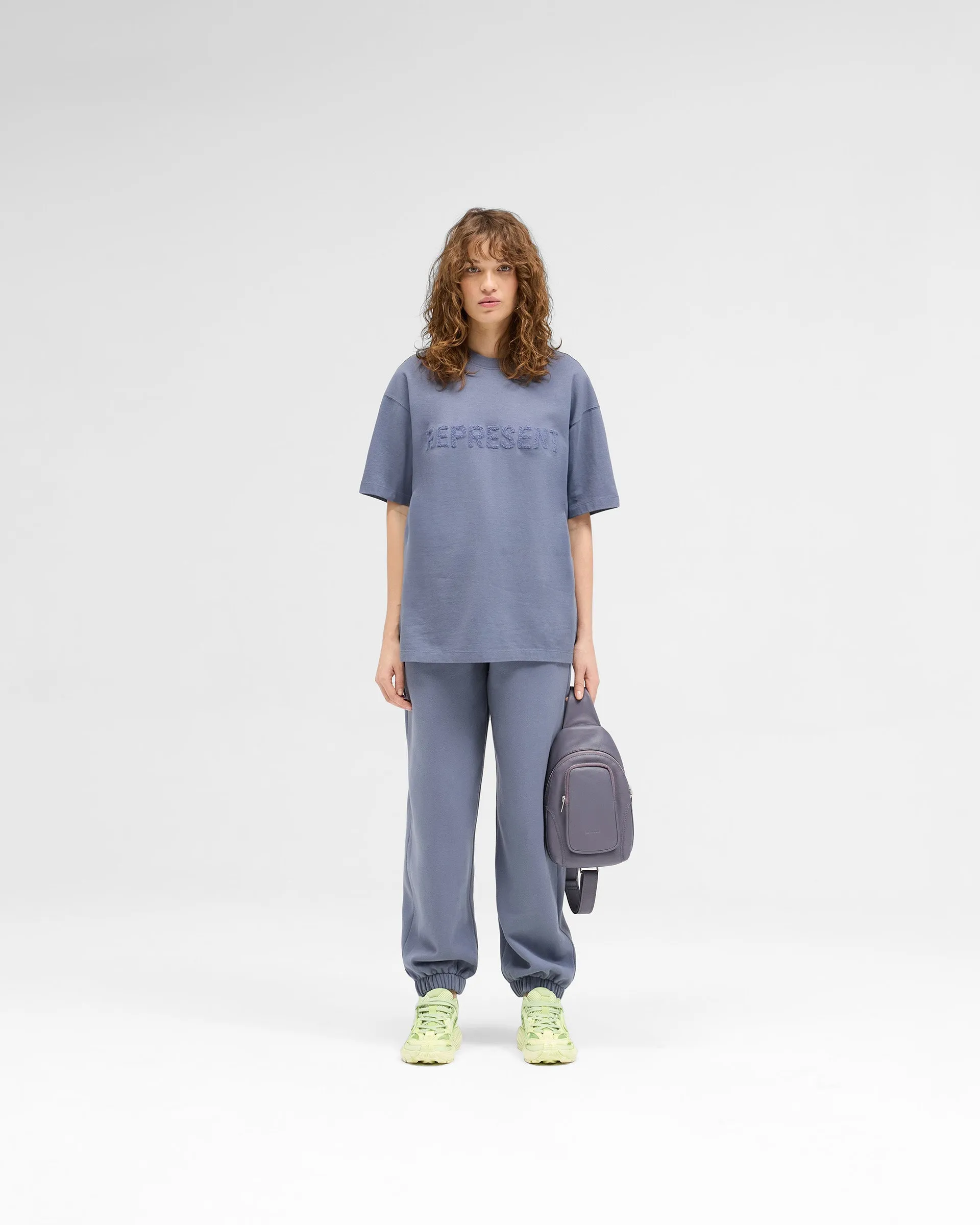 Owners Club Boyfriend T-Shirt - Steel Blue sold by Represent product image thumbnail 5