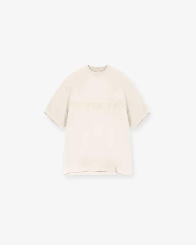 Owners Club Boyfriend T-Shirt - Oat Milk sold by Represent