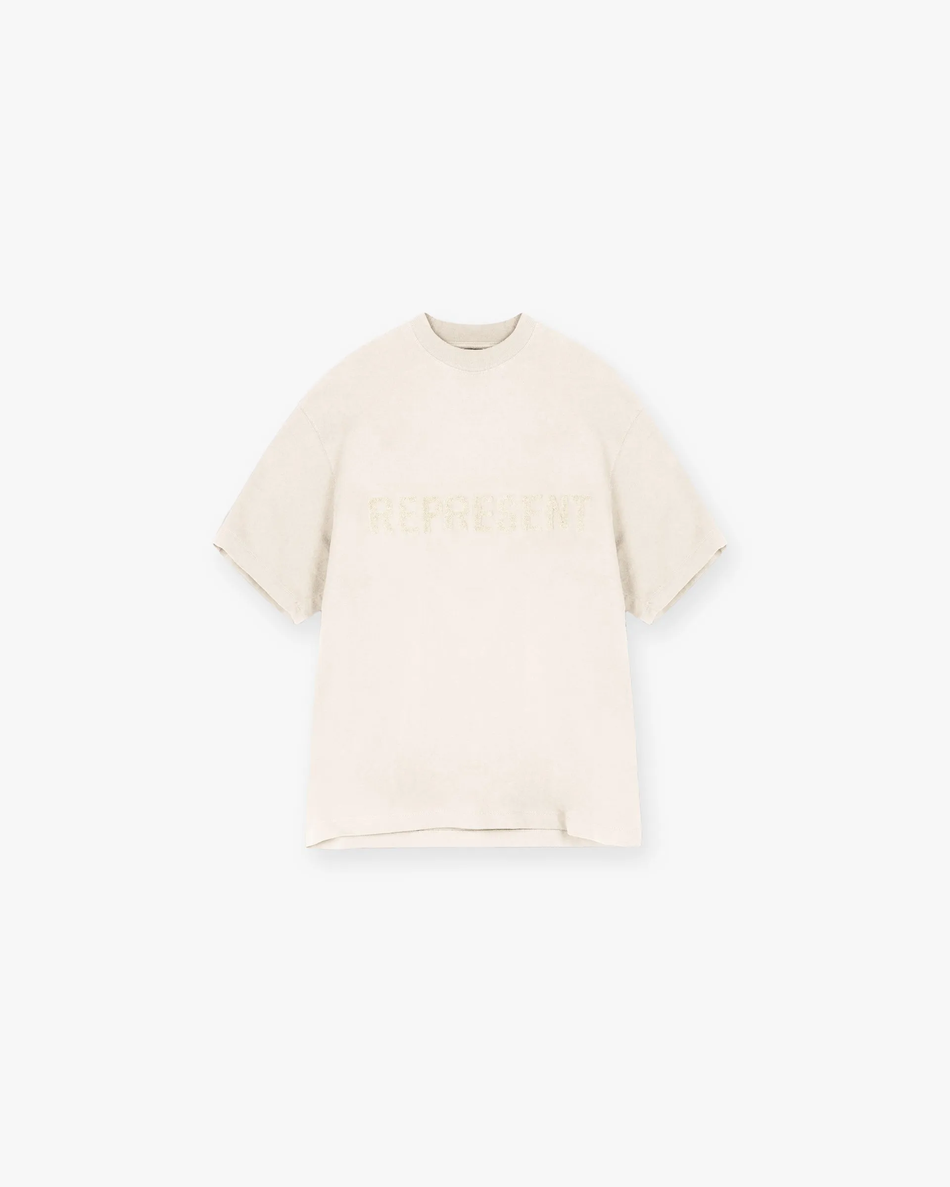 Owners Club Boyfriend T-Shirt - Oat Milk sold by Represent